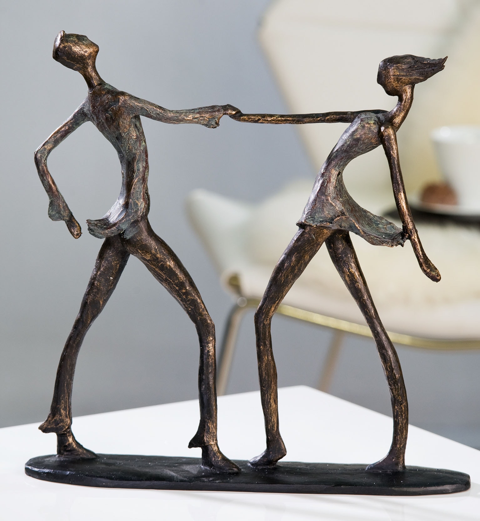 Jive«, by Höhe Tänzer, 36 mit Spruchanhänger, Gilde BAUR »Skulptur | Dekofigur Casablanca Wohnzimmer kaufen cm, Dekoobjekt,