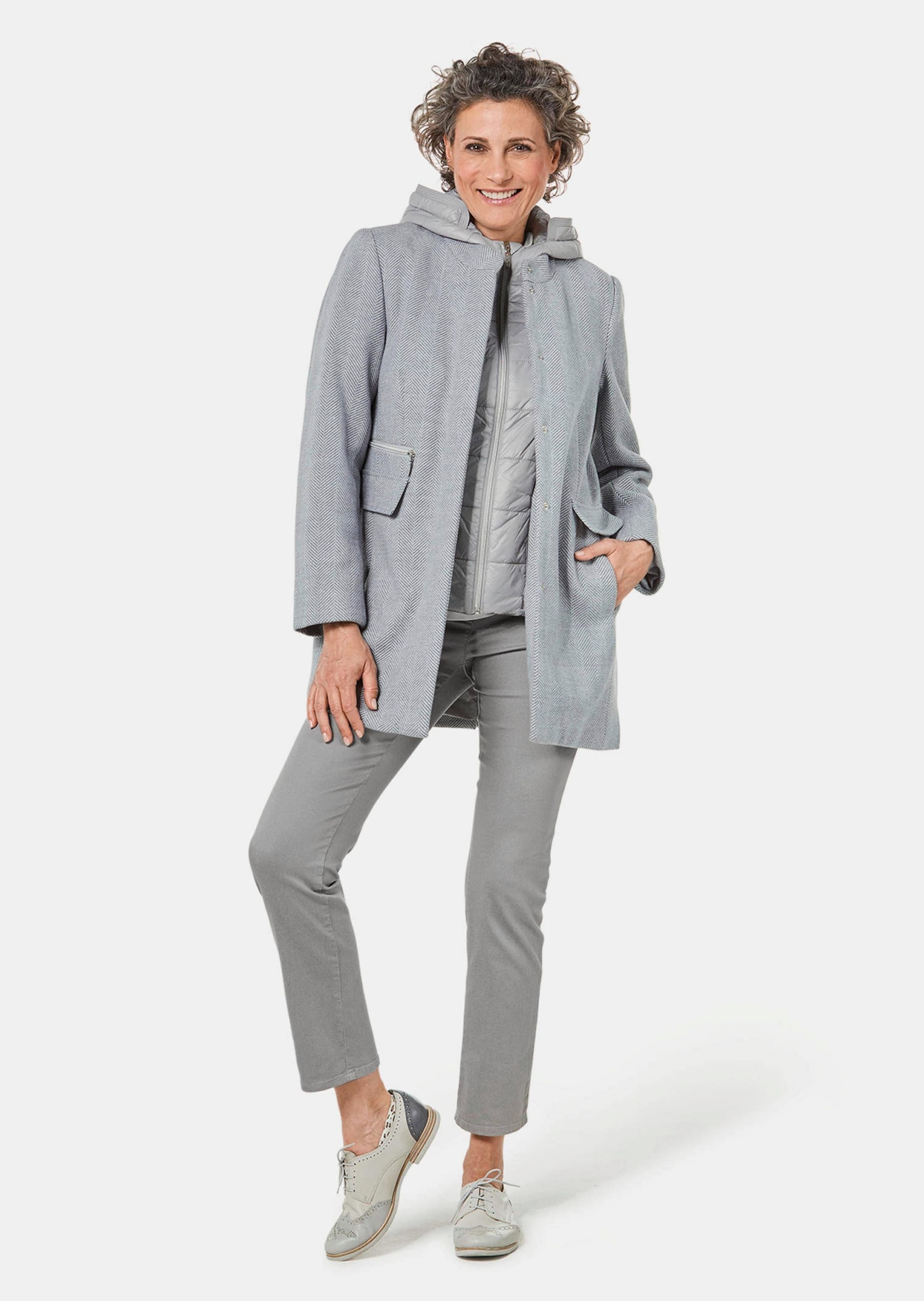 GOLDNER Langmantel "Mantel mit herausnehmbarem Steppfutter" Ohne günstig online kaufen