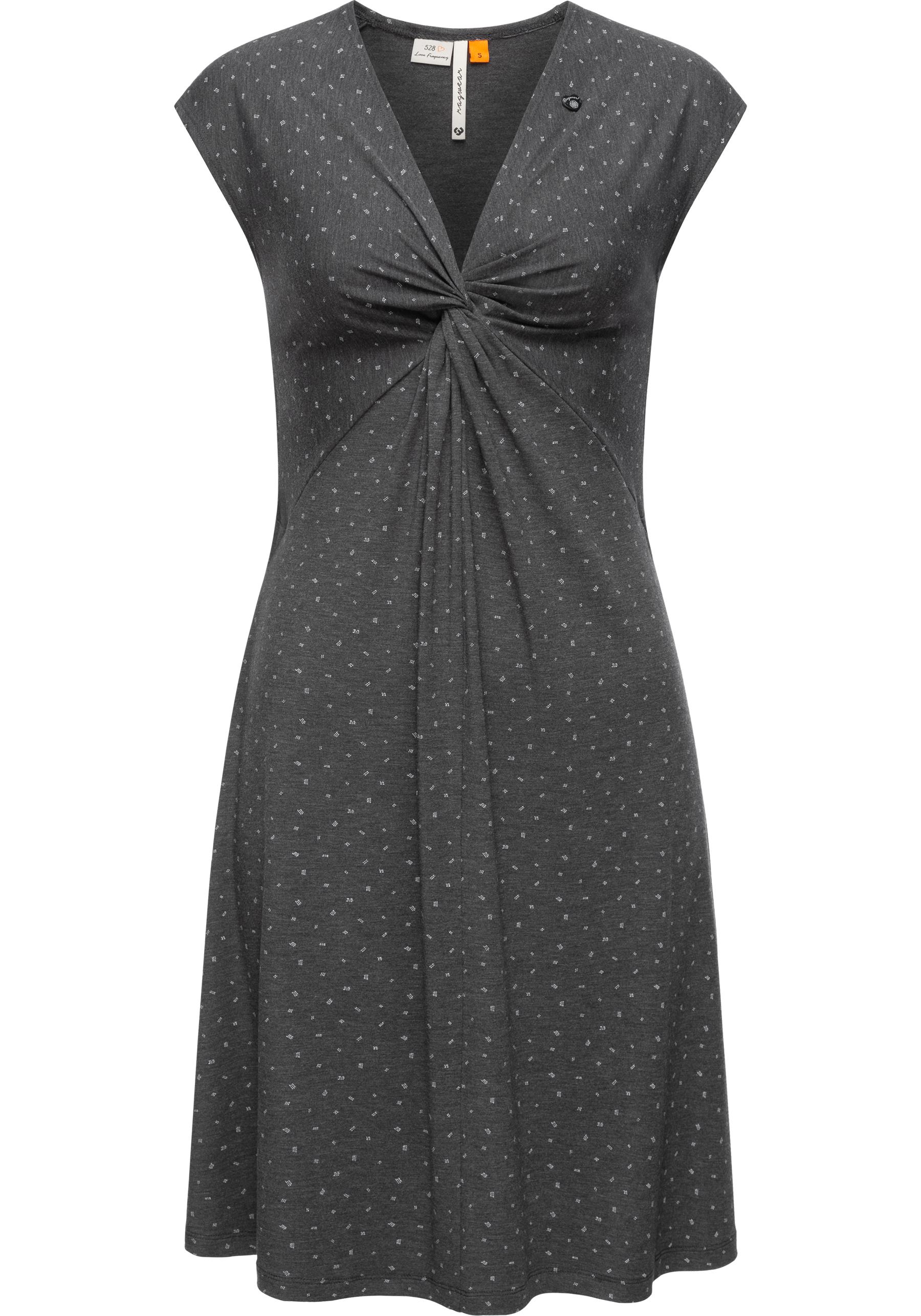 Ragwear Wickelkleid "Comfrey" Ohne Taschen stylisches Sommerkleid mit tiefem V-Ausschnitt