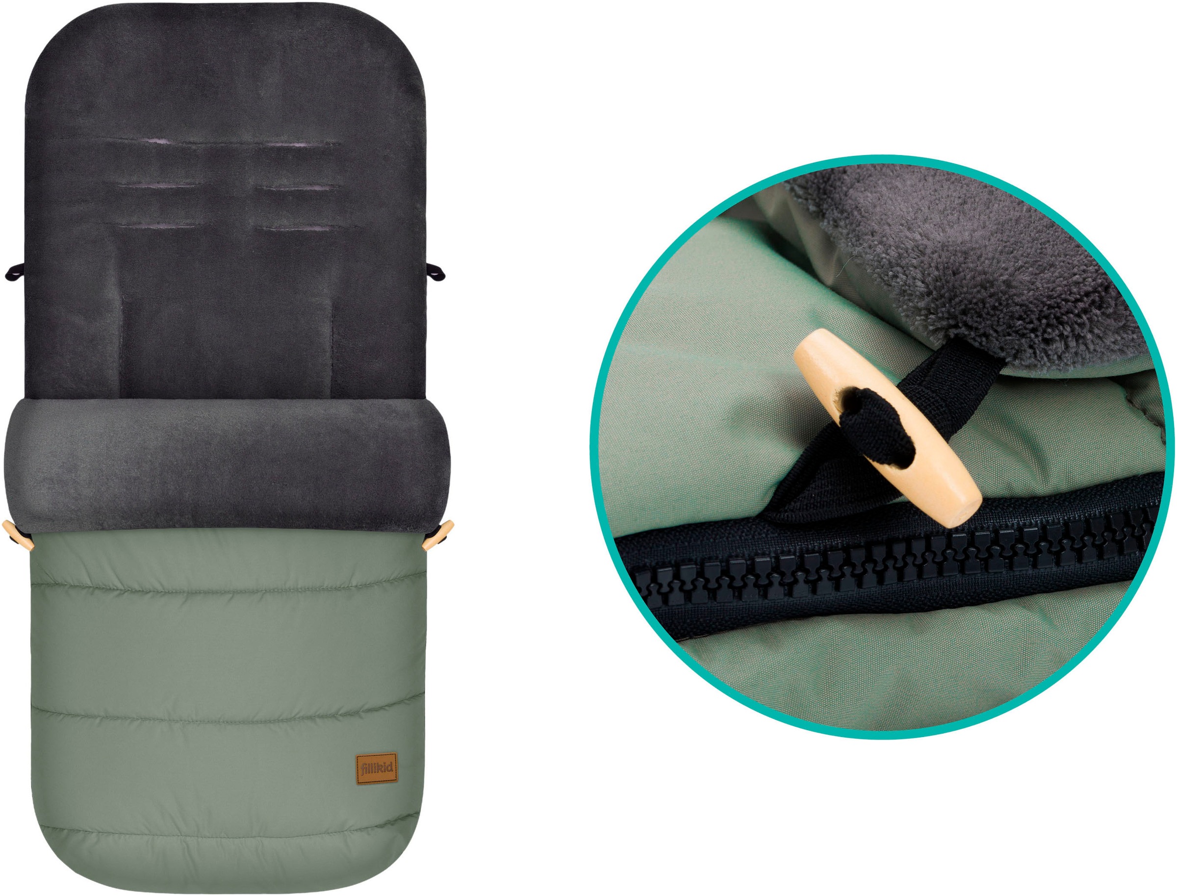 Thumbnail - Fillikid Fußsack "Lanin, Winterfußsack"