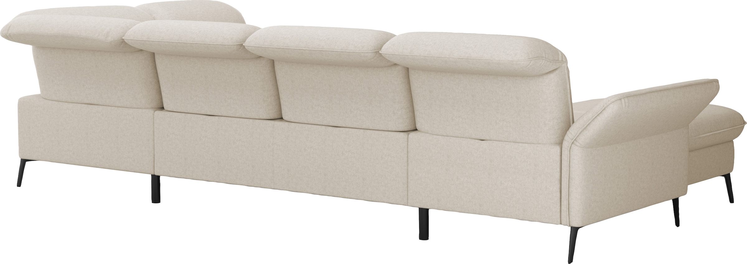 sit&more Wohnlandschaft »Emely«, mit Sitztiefenverstellung optional mit Bettfunktion und Bettkasten