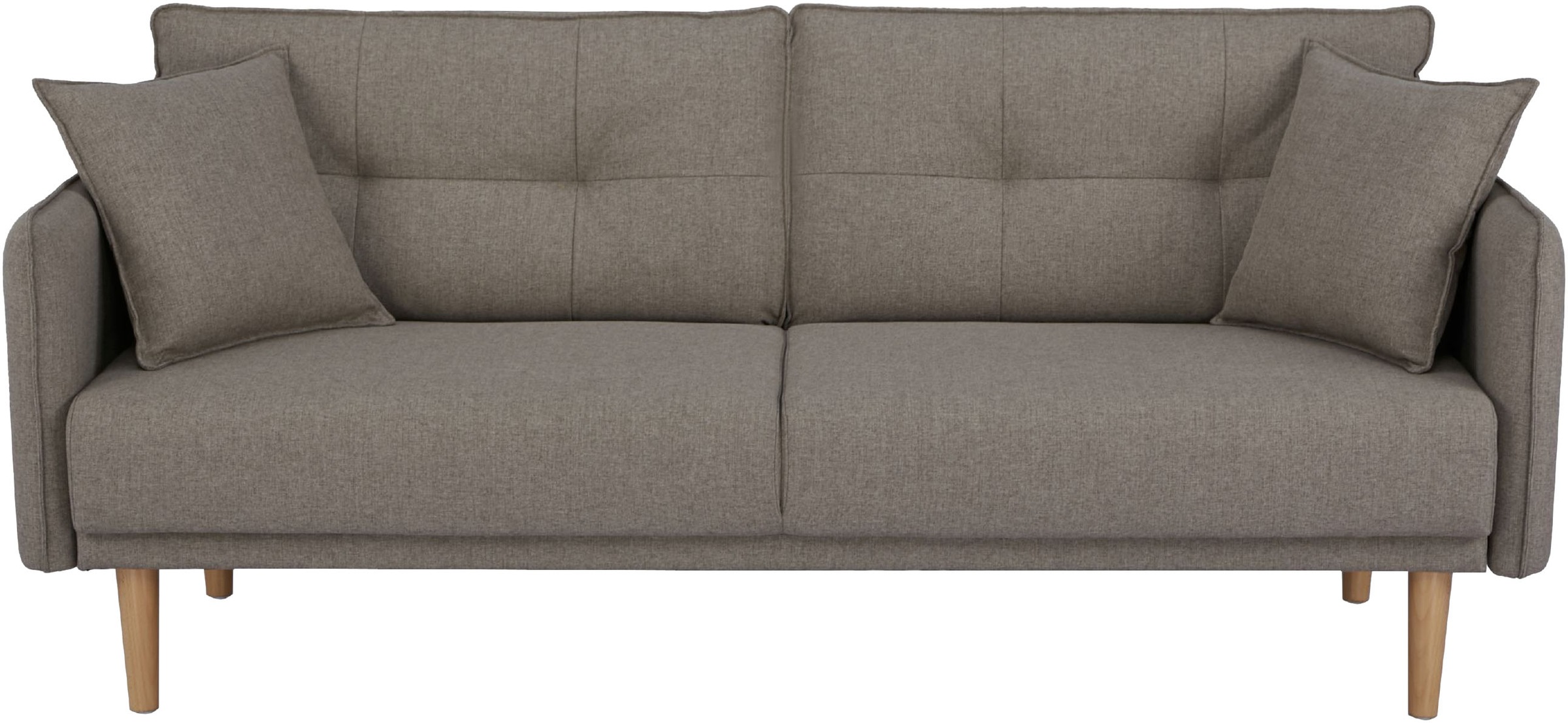Home affaire Schlafsofa "SORENITY, 196 cm, 3-Sitzer, verstellbare Rückenleh günstig online kaufen