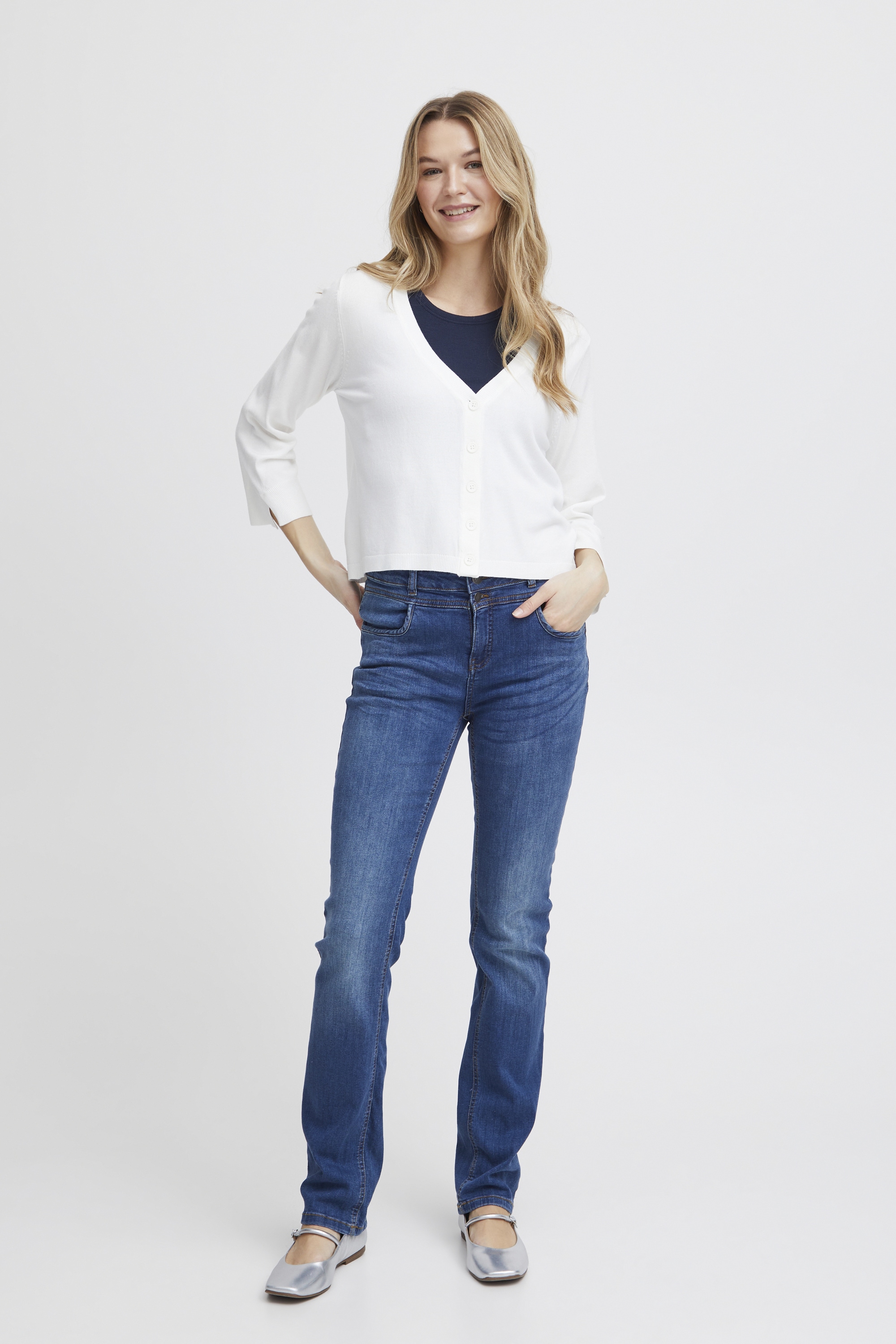 fransa Strickjacke »Strickjacke FRClia«