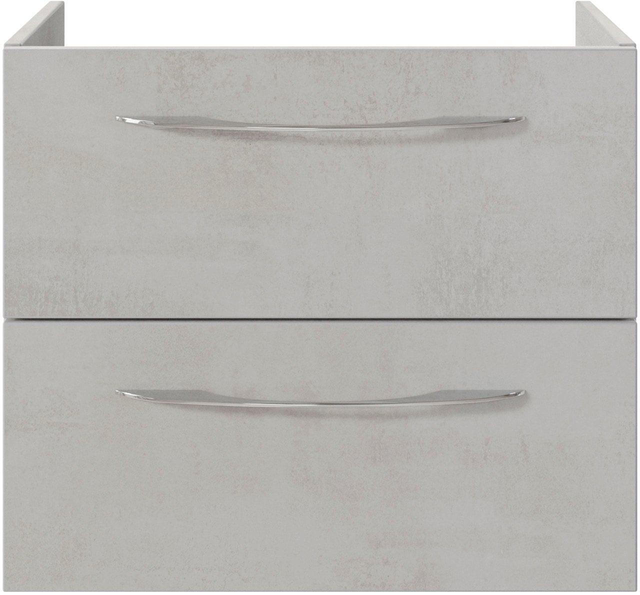 Saphir Badmöbel-Set »Serie 4035 2-teilig, Keramik-Aufsatzbecken mit LED-Spiegel, 90cm breit«, (Set), Waschplatz inkl. Türdämpfer, 1 Tür, 2 Schubladen, Griffe Chrom Glanz