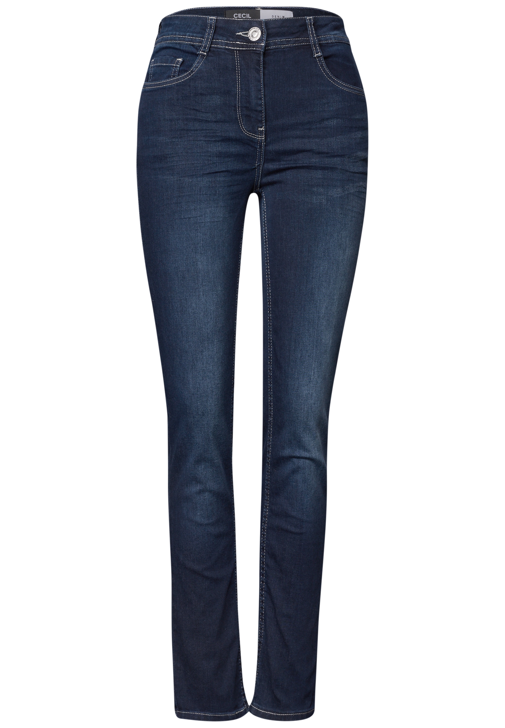 Cecil Slim-fit-Jeans High Waist