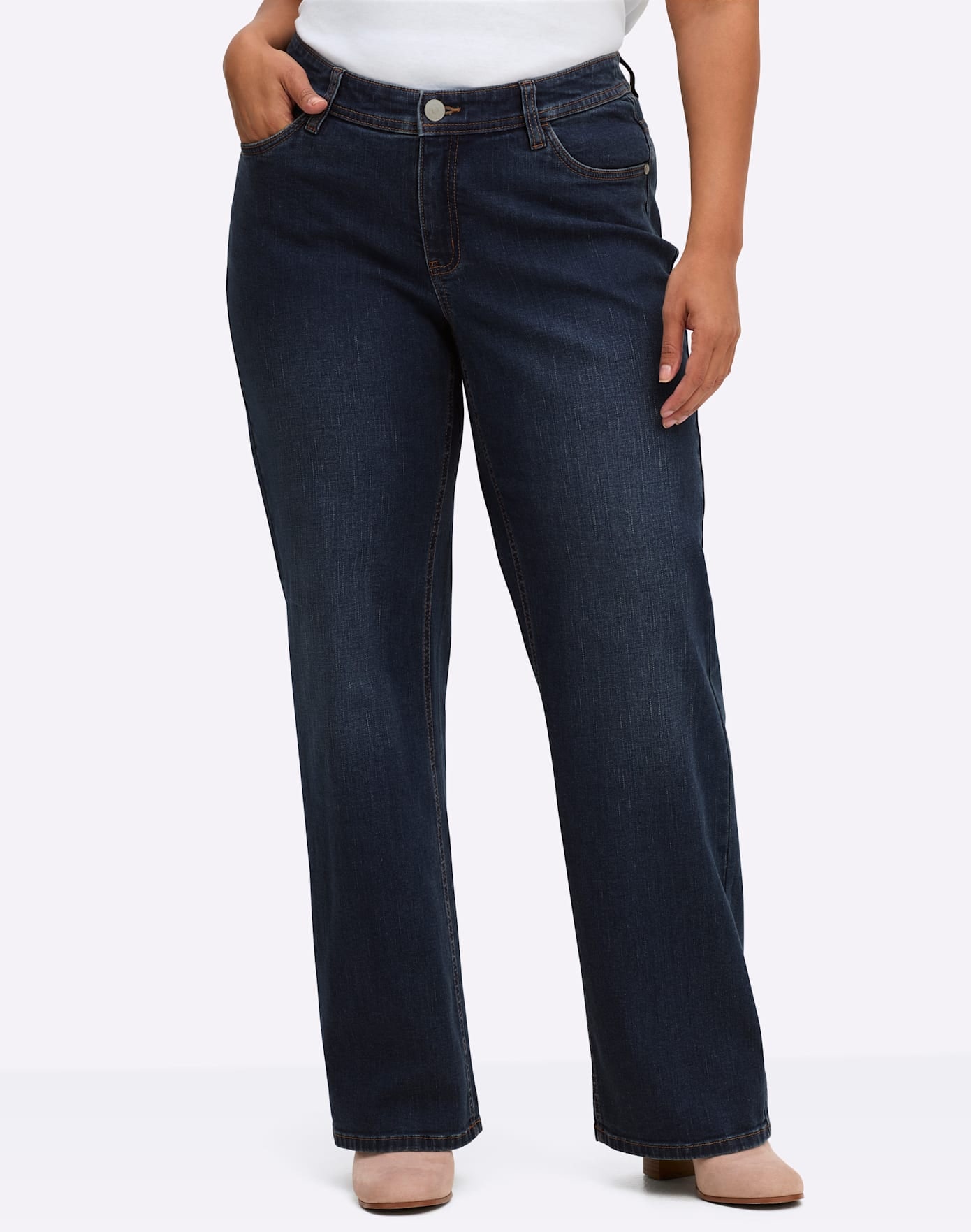Sheego Bequeme Jeans 1 Stk. tlg. günstig online kaufen