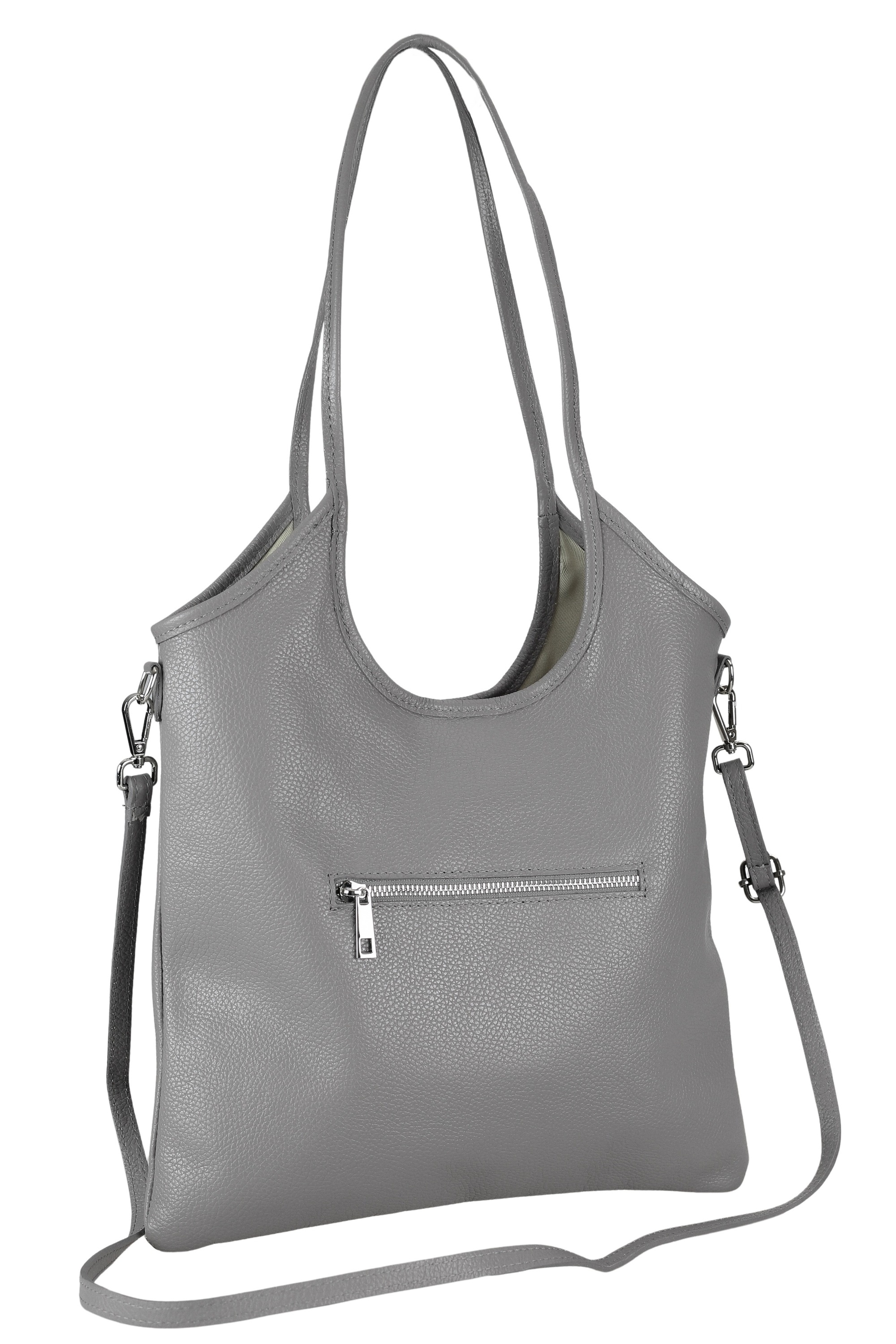 COLLEZIONE ALESSANDRO Schultertasche »Cuir«, aus echtem Leder, Made in Italy