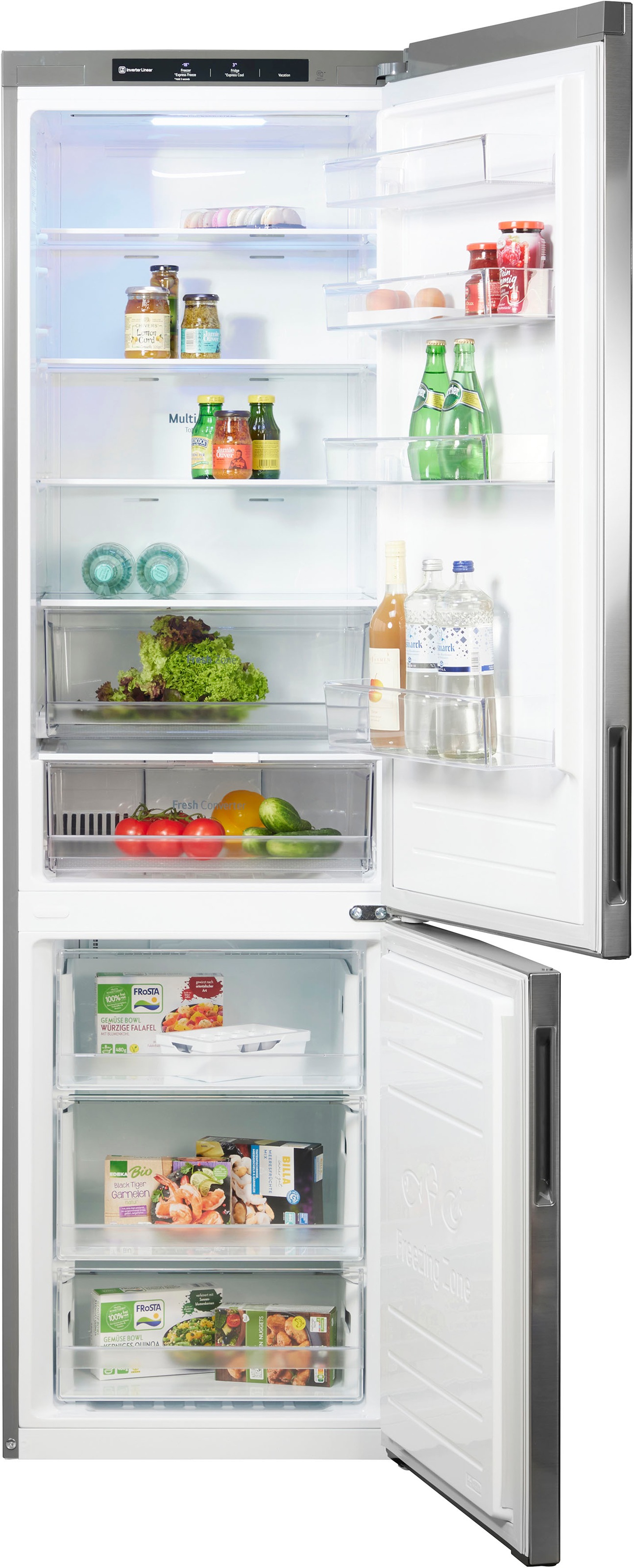 LG Kühl-/Gefrierkombination Serie 6 "GBP62PZNAC" 203 cm hoch 59,5 cm breit günstig online kaufen