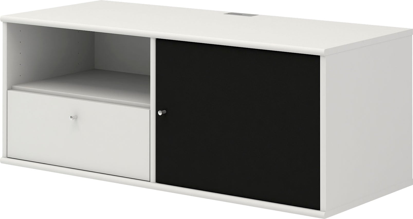 Hammel Furniture TV-Board »Mistral Fernsehschrank, Medienmöbel, Hängend«, mit Tür mit Akustikstoff, Kabeldurchführung, Lowboard, B: 108 cm