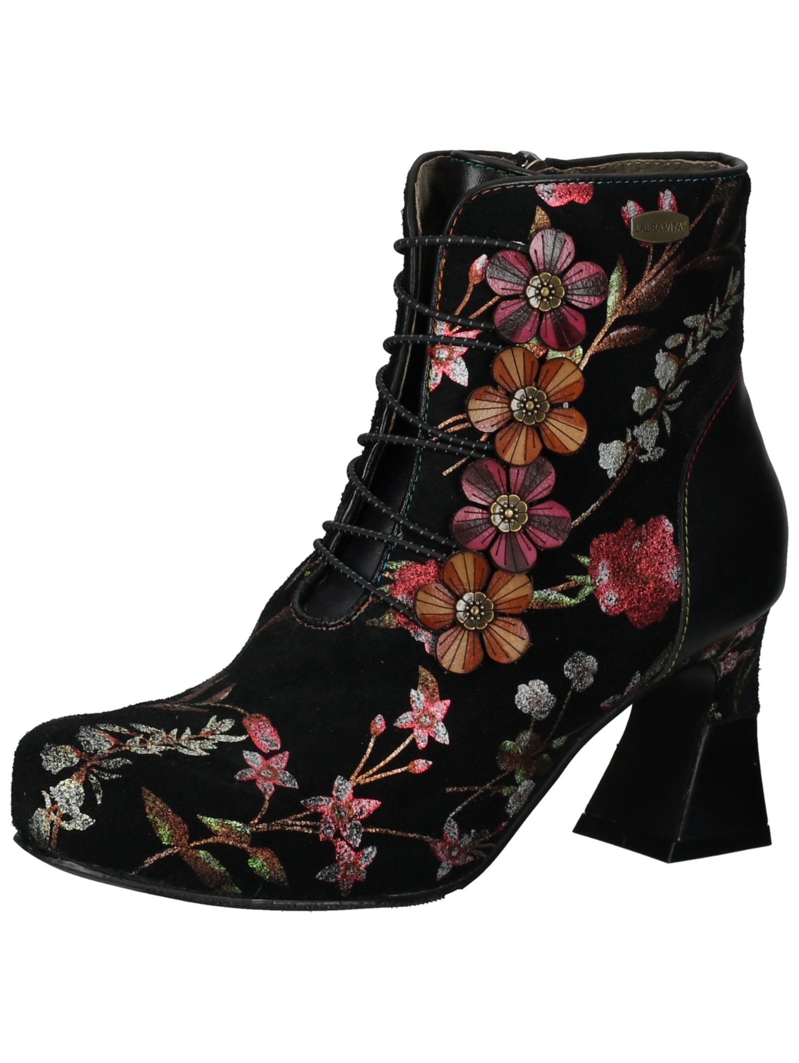 LAURA VITA Schnürstiefelette "LAURA VITA Stiefelette Leder" günstig online kaufen