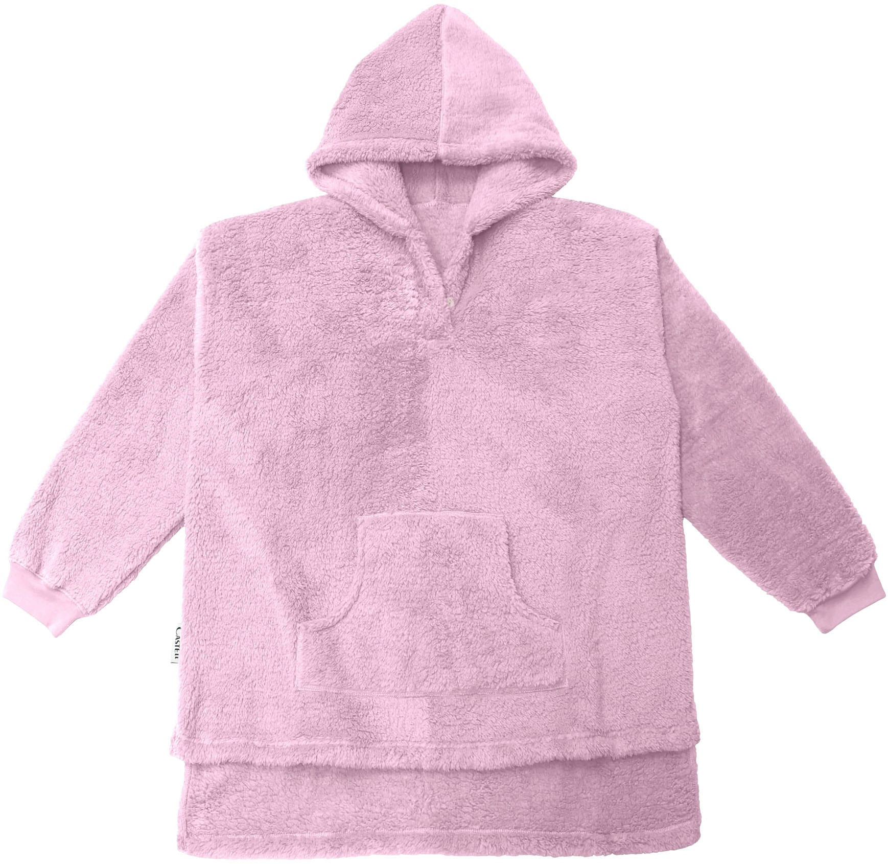 Castell - Markenbettwäsche Badeponcho "Polar Bear" 1 Stk. Sherpa Teddy Fleece Hoodie, Kuschelhoodie, Kuscheldecke, weich+wärmend