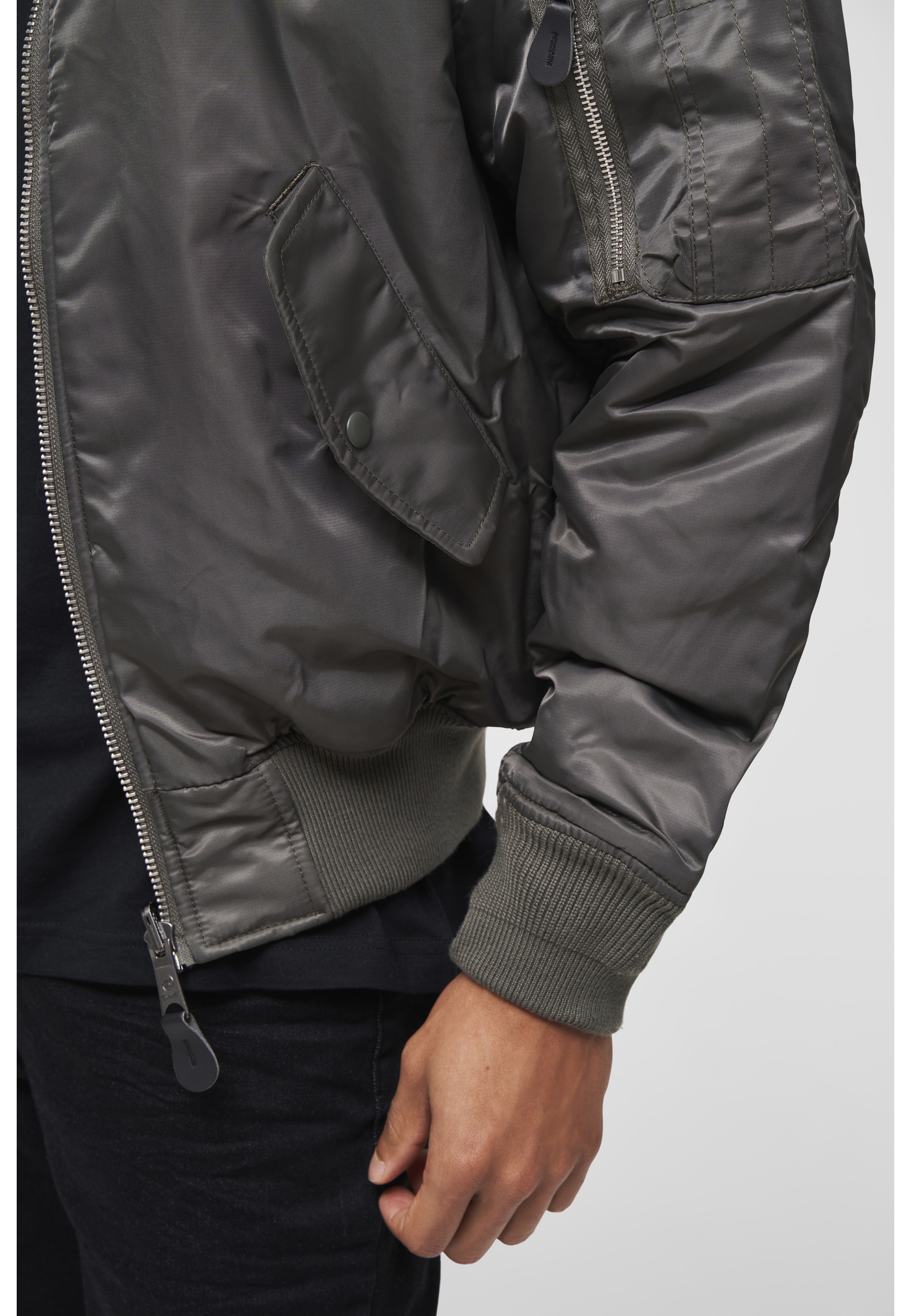 Brandit Anorak »Brandit Herren MA1 Bomber Jacket« 1 Stk. tlg. ohne Kapuze