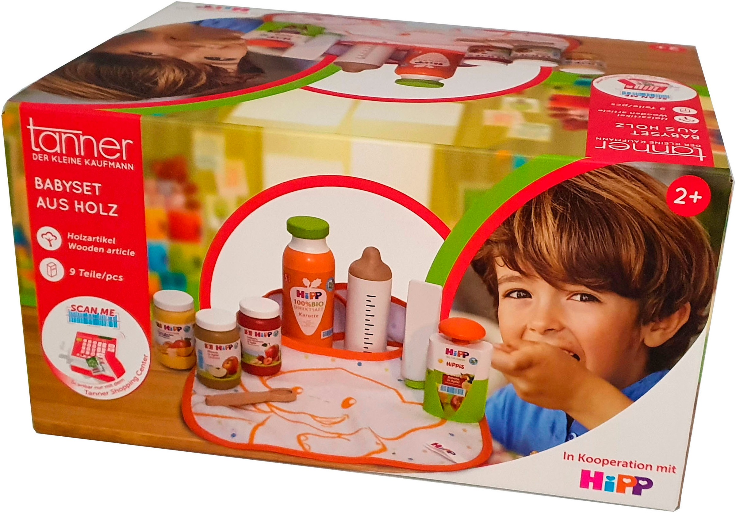 Tanner Kaufladensortiment »Hipp Baby Set mit viel Zubehör«