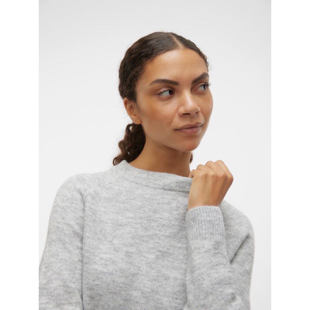 Vero Moda Rundhalspullover »VMFILUCA LS O-NECK PULLOVER GA NOOS«