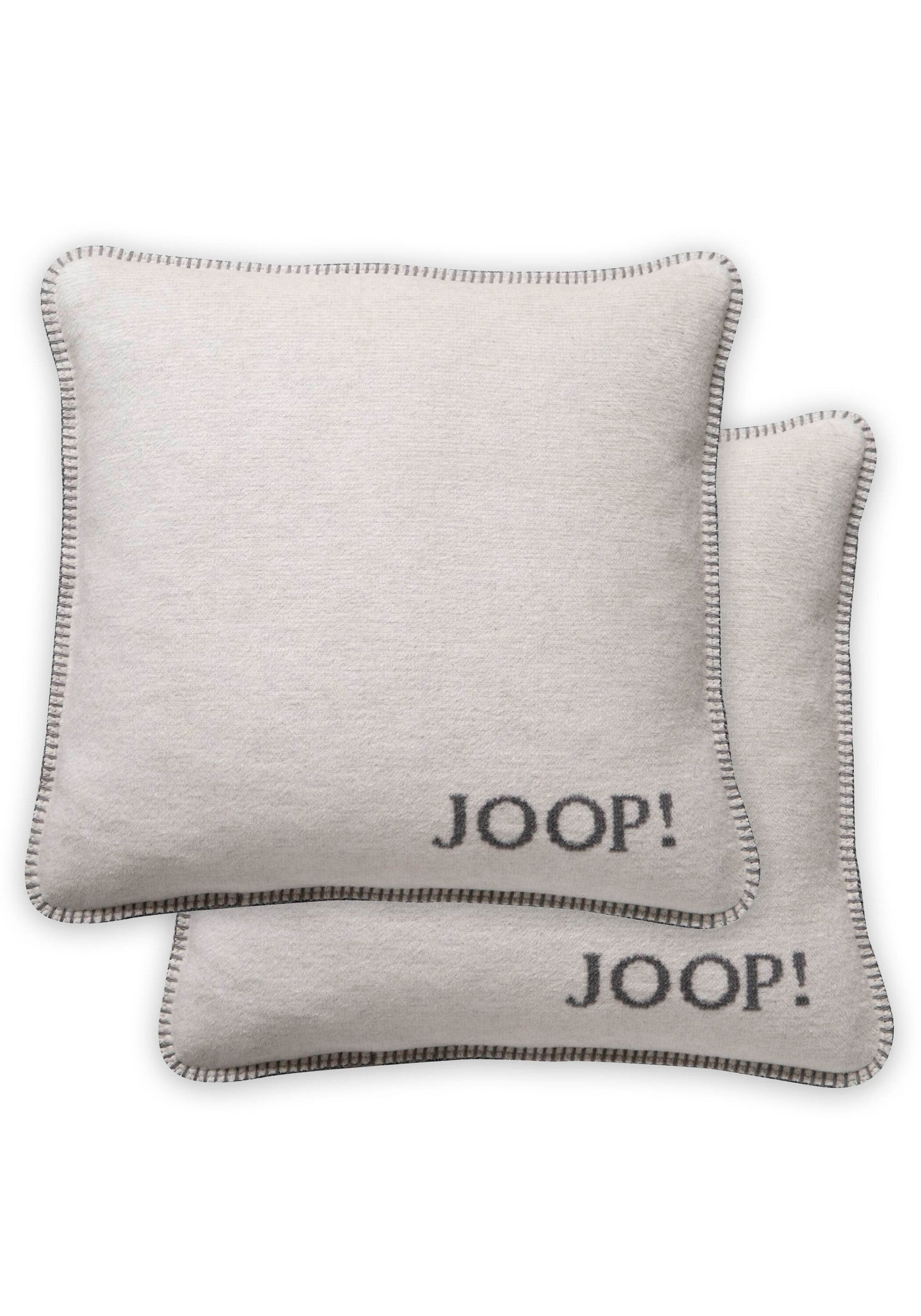 Dekokissen JOOP, B:50cm, beige, Obermaterial: 58% Baumwolle CO. 35% Polyacryl PAN. 7% Polyester PES., Dekokissen_Sitzkissen_Kissenhüllen,