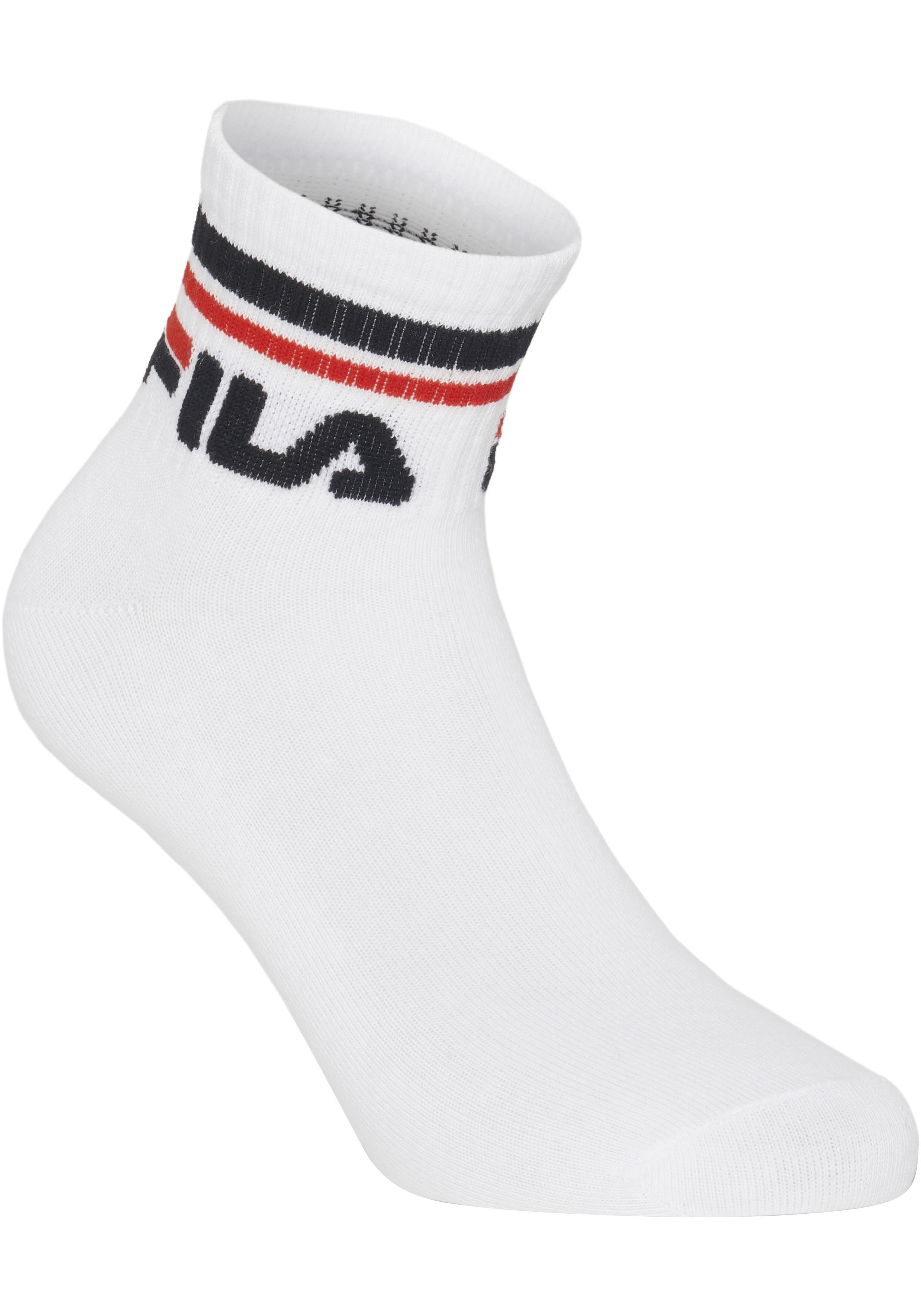 Thumbnail - Fila Kurzsocken "UNISEX QUARTER PLAIN SOCKS", (6 Paar), mit Logo-Schriftzug