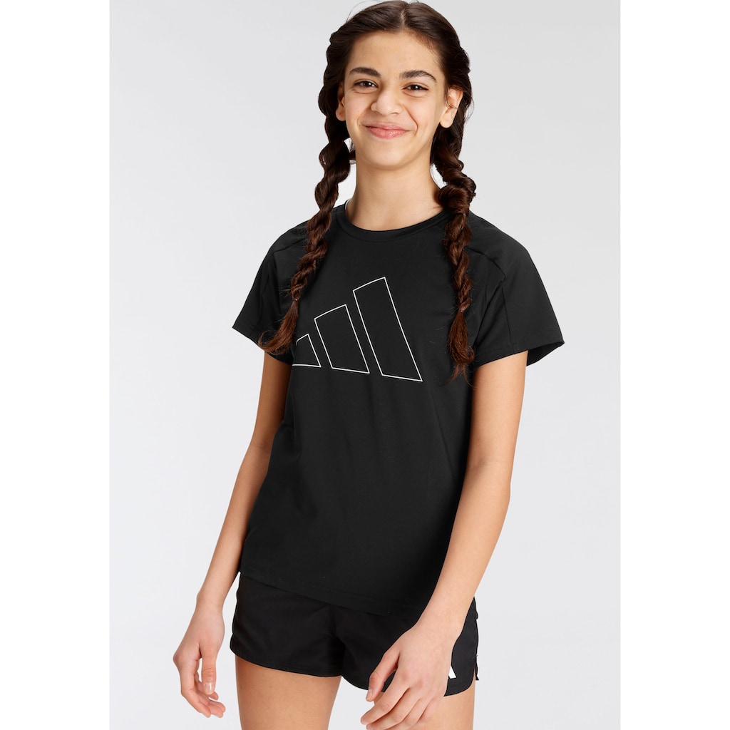 adidas Sportswear T-Shirt »ESSENTIALS AEROREADY REGULAR-FIT LOGO«