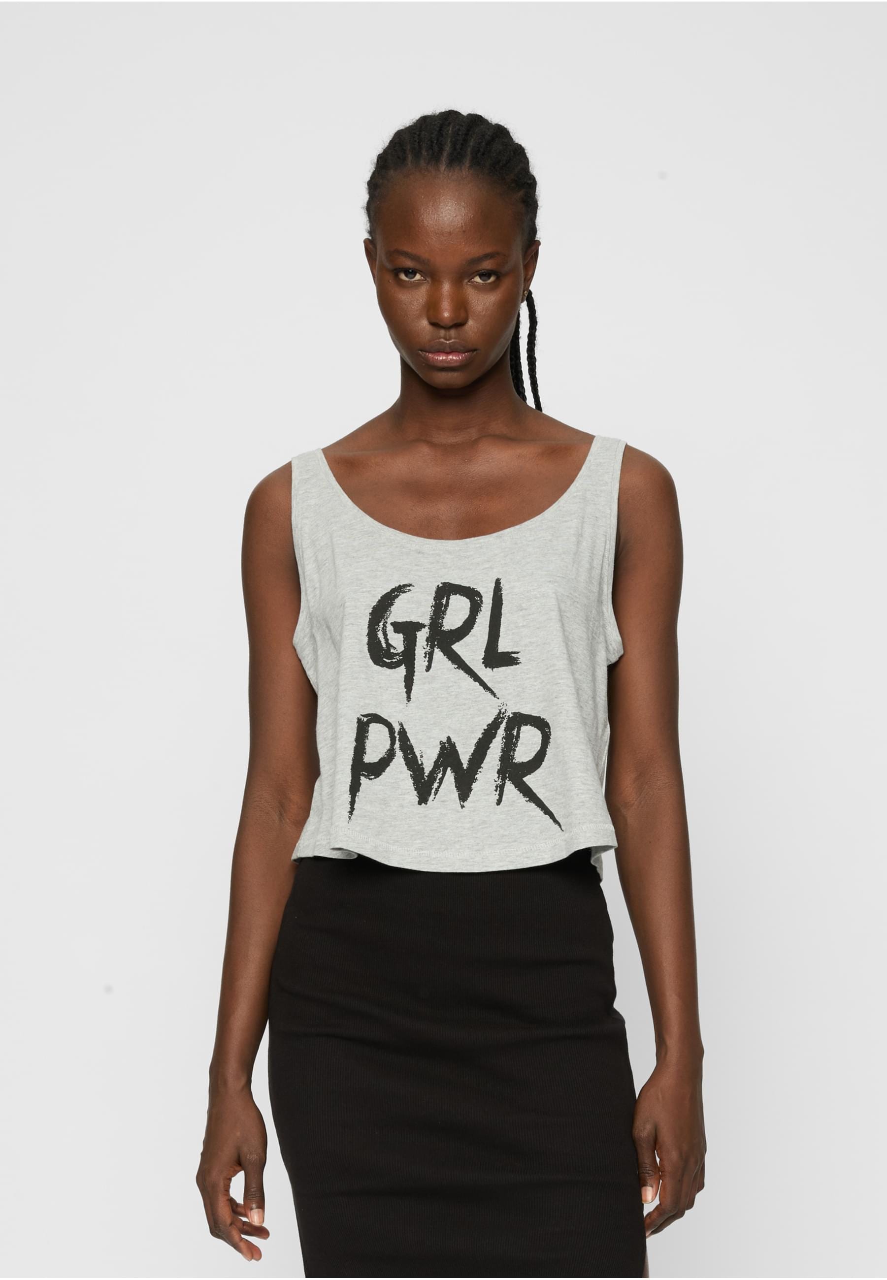 MisterTee Muskelshirt »MisterTee Damen Ladies GRL PWR Tank«, (1 tlg.)