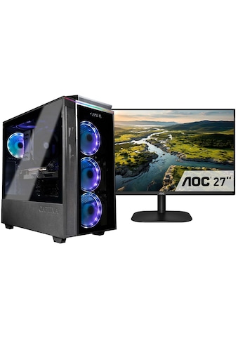 Gaming-PC-Komplettsystem »Advanced Gaming R75-622 TFT Bundle«