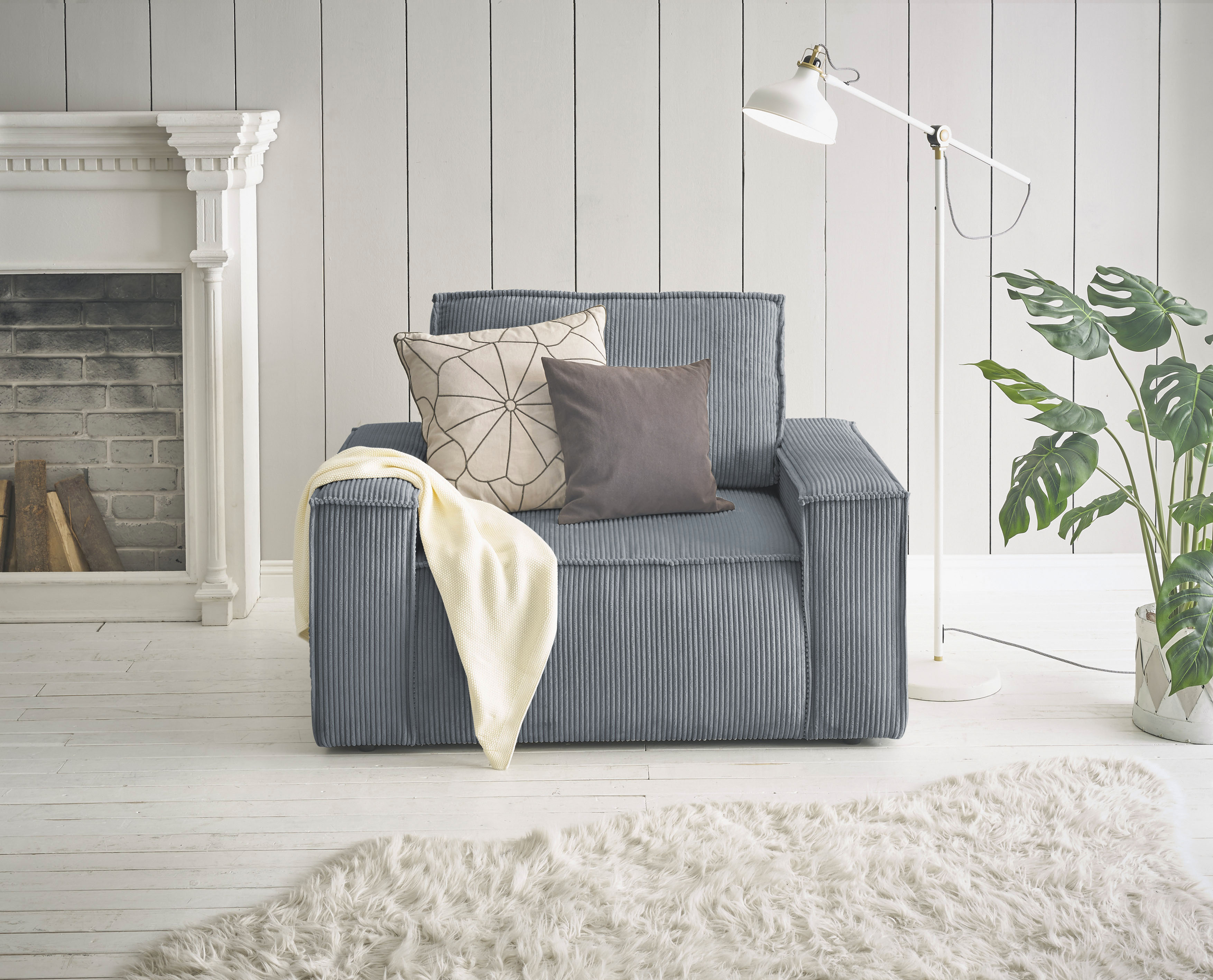 OTTO home Sessel "SHERWOOD Cord Love-Seat" passend zur Polster-Serie SHERWOOD
