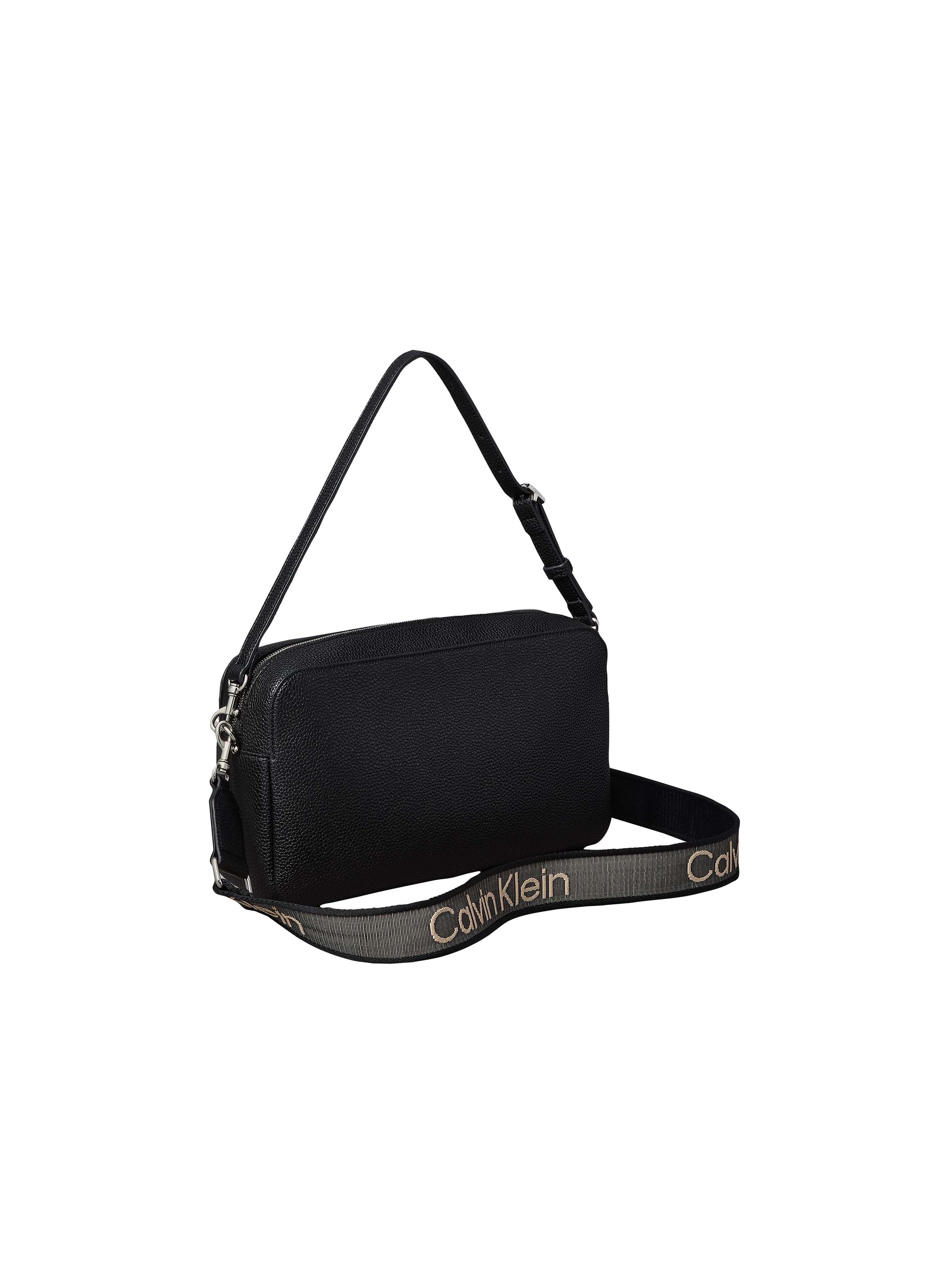 Calvin Klein Umhängetasche »WEBBING 2X STRAP« Damen Handtasche, Schultertasche, Camera Bag
