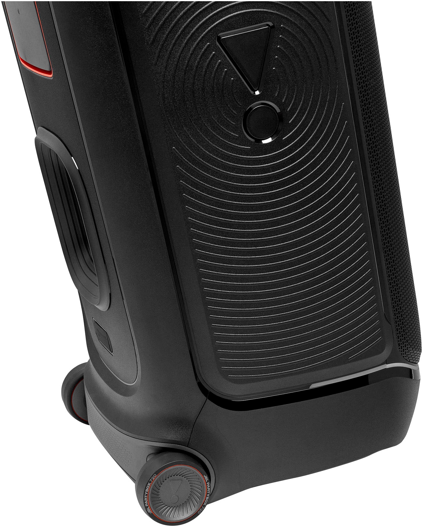 JBL Party-Lautsprecher »PARTYBOX  720« Stereo (Bluetooth App-Steuerung | Automatische Abschaltung | Beleuchtungseffekte | DJ-Funktionen | Equalizer | Extra Bass | Kabellos | Karaoke-fähig | LED Licht (WRGB) | Outdoor-Modus | Transportrollen 800 W)