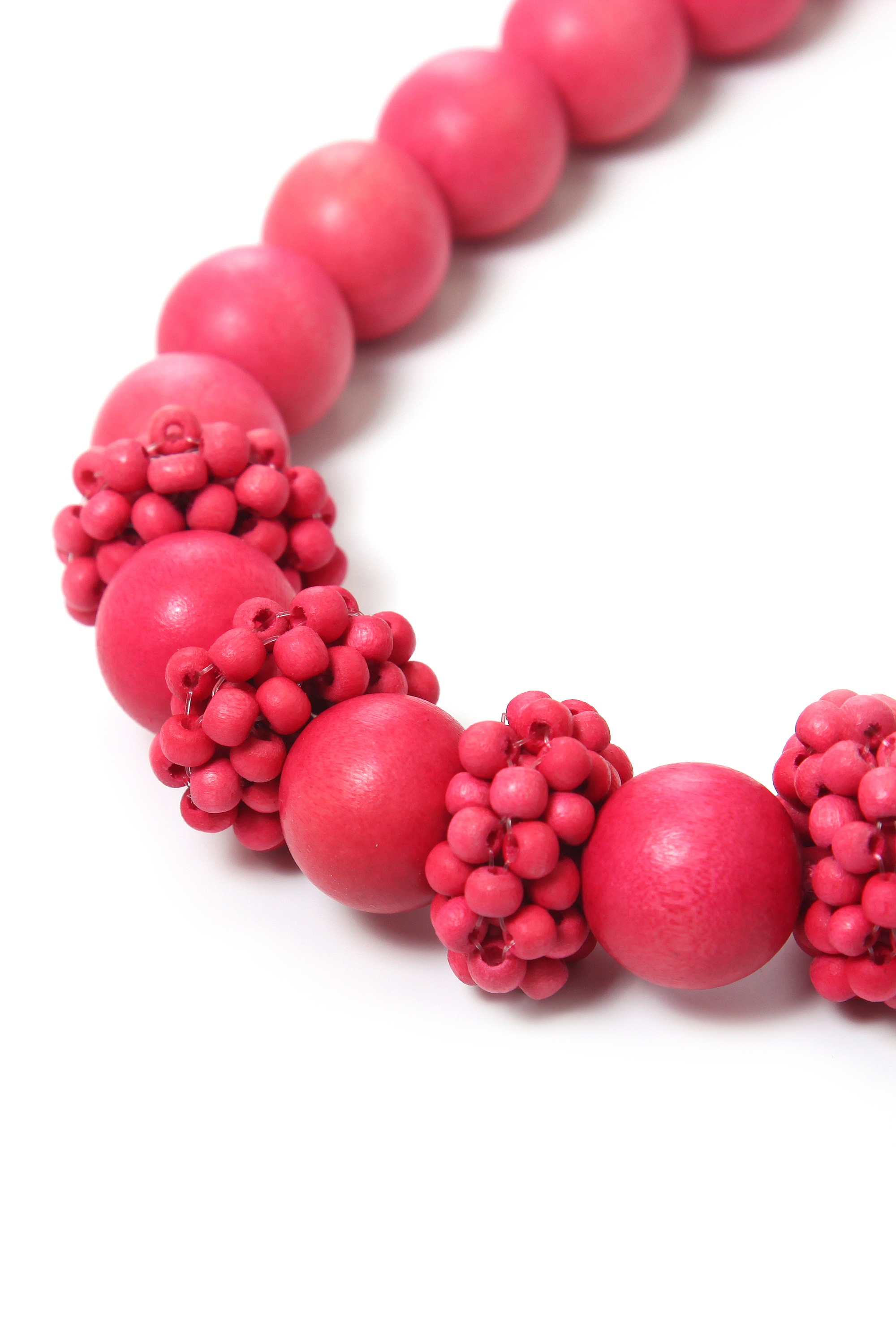 Thumbnail - COLLEZIONE ALESSANDRO Kette mit Anhänger "Letizia" mit Holzkugeln