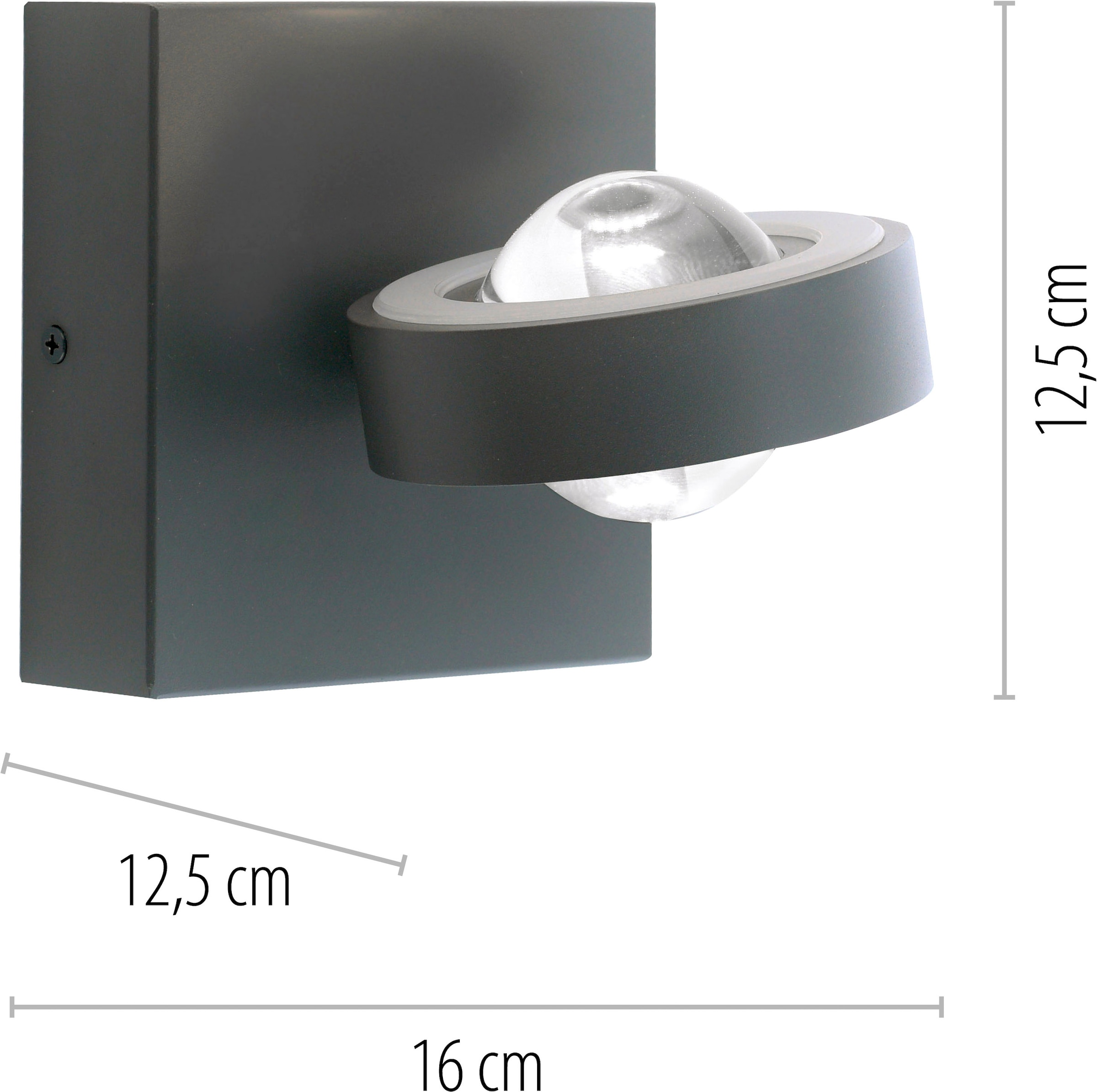 Neuhaus Q SMART HOME LIGHTS LED Wandleuchte »Q-MIA« LED-Board 1 Stk. warmweiß - kaltweiß