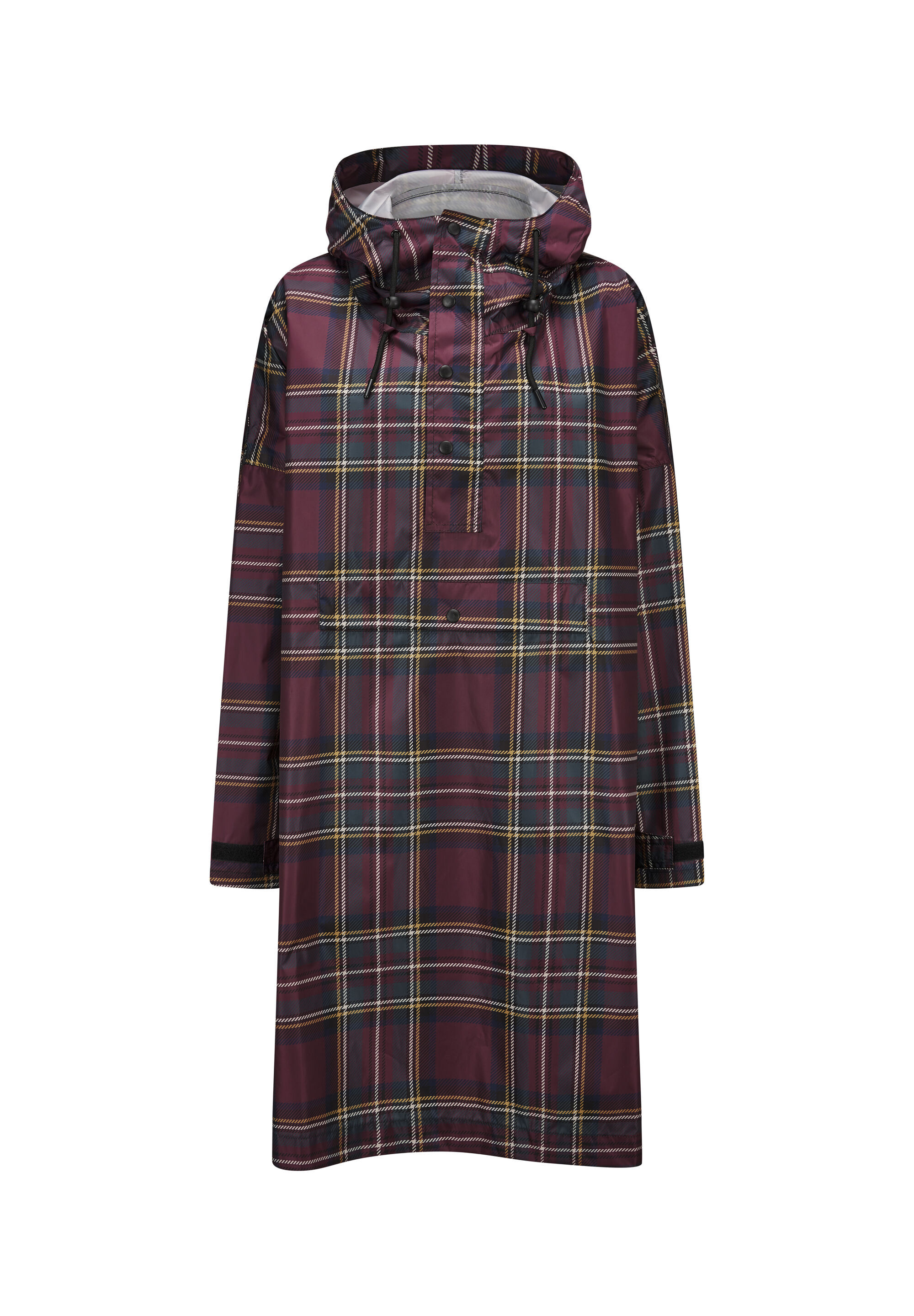 Codello Regenjacke "Codello Poncho" mit Kapuze mit Karomuster