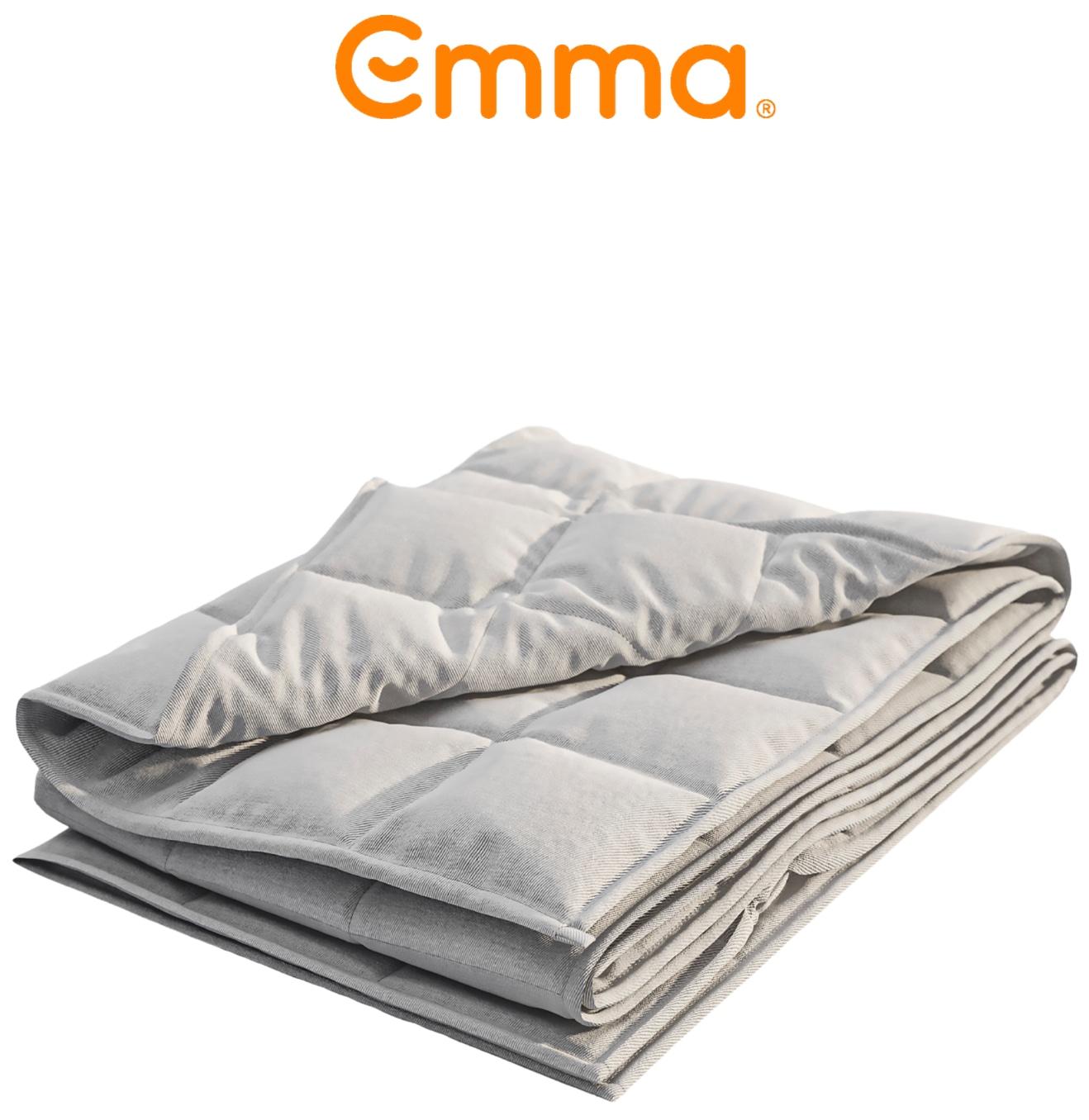 Emma Gewichtsdecke "Emma Gewichtsdecke" normal Füllung Extra feine Glasperlen Bezug Baumwolle 1 Stk. tlg. Beruhigendes Gewicht für tiefe Entspannung