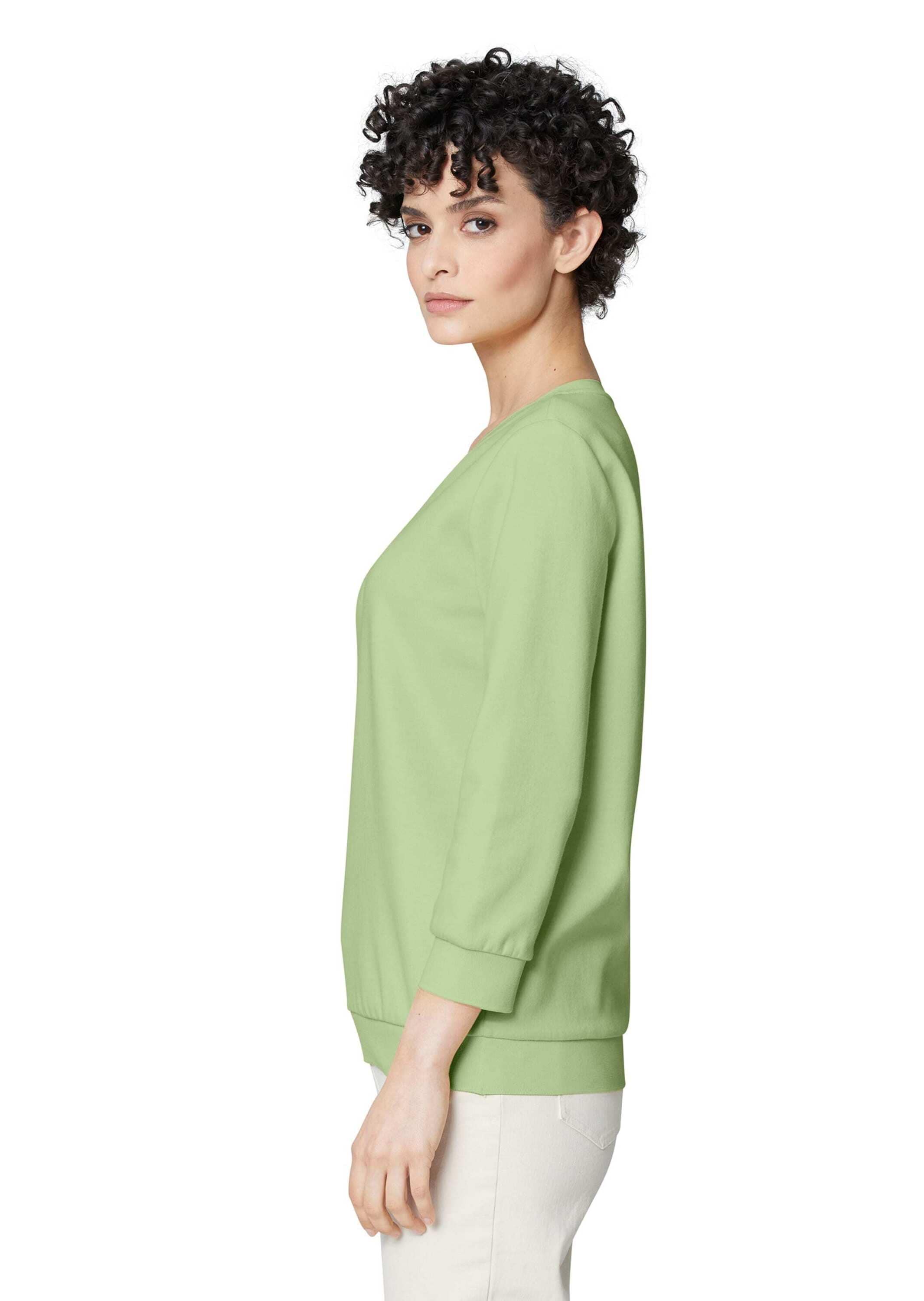 MADELEINE 3/4-Arm-Shirt »Sweatshirt Sweatshirt mit 3/4-langen Ärmeln.«