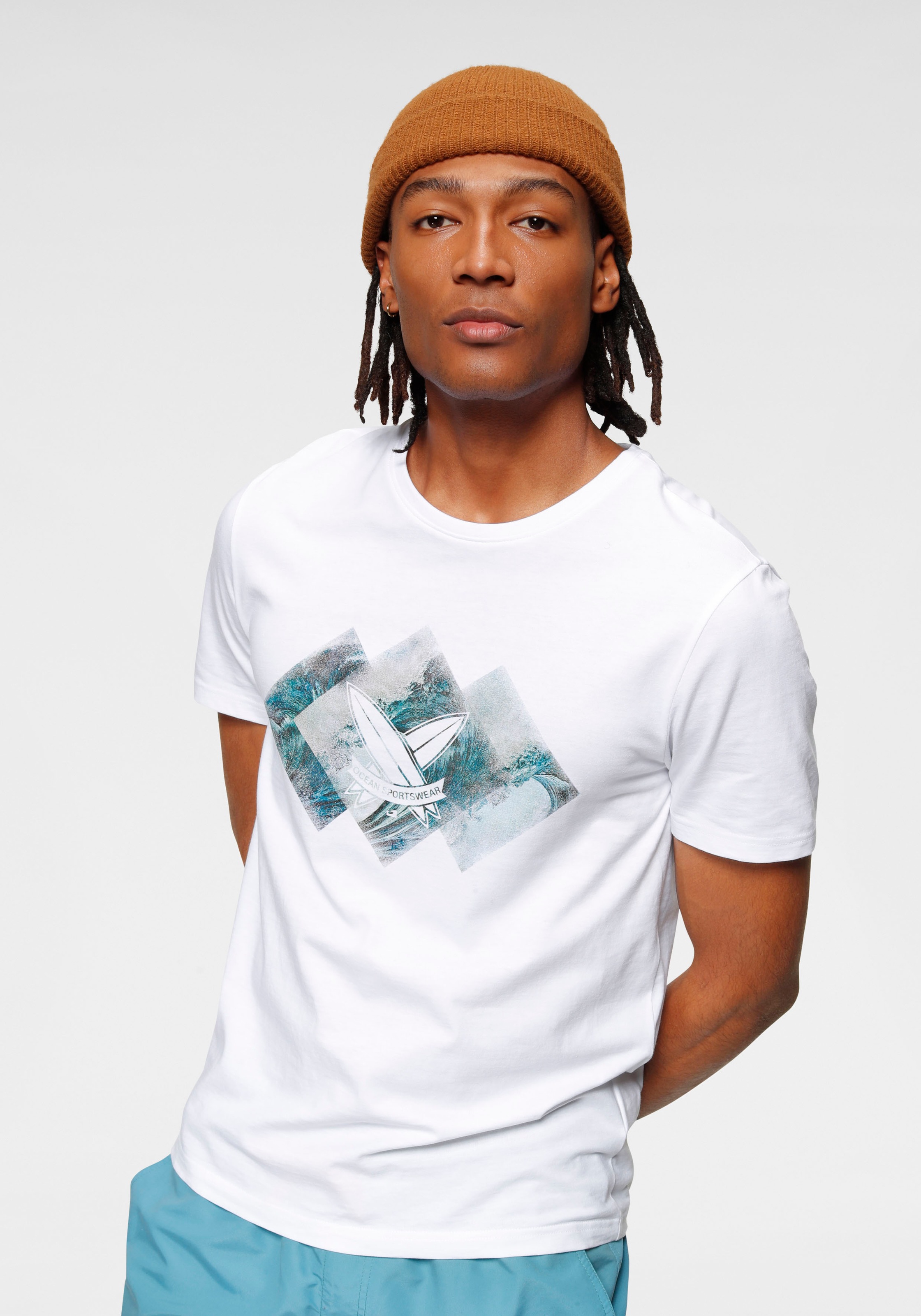 Ocean Sportswear T-Shirt, (2er-Pack), kurzärmelig, schmal geschnitten, mit günstig online kaufen