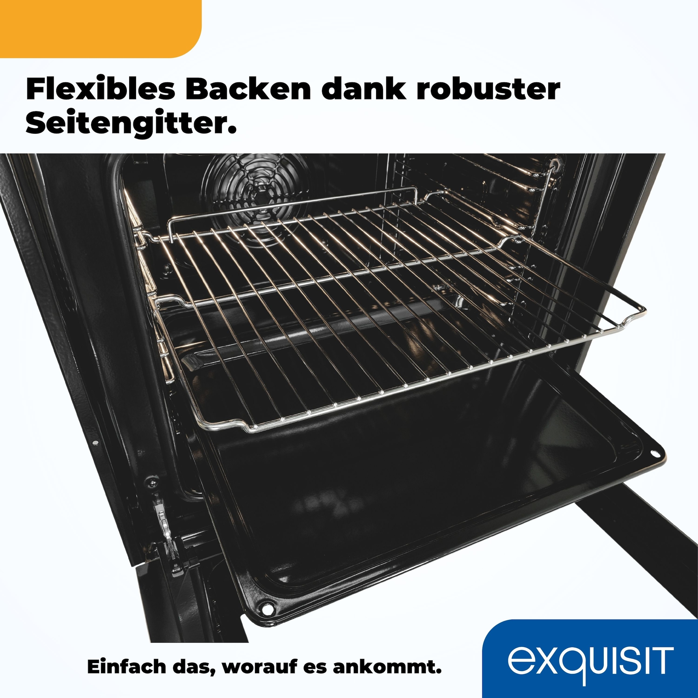 exquisit Einbaubackofen  »EBE257-H-020«