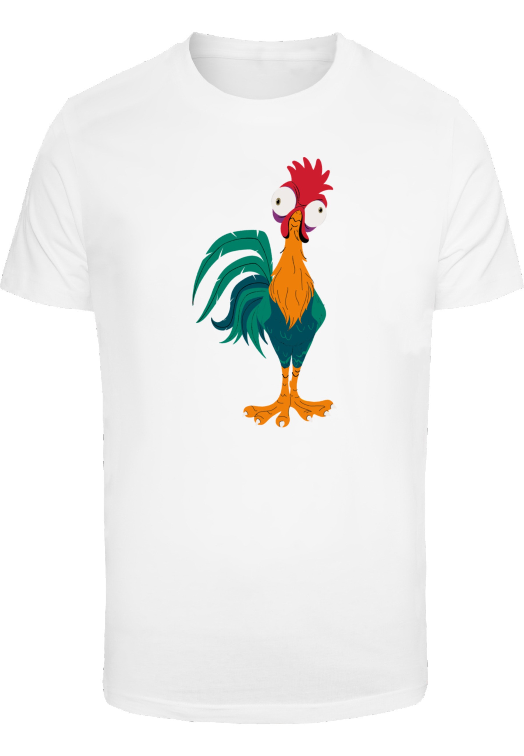 ABSOLUTE CULT Herren T-Shirt "ABSOLUTE CULT Moana - Hei Hei T-Shirt"weiß, Gr. 5XL, bedruckt, 100% Baumwolle, Shirts