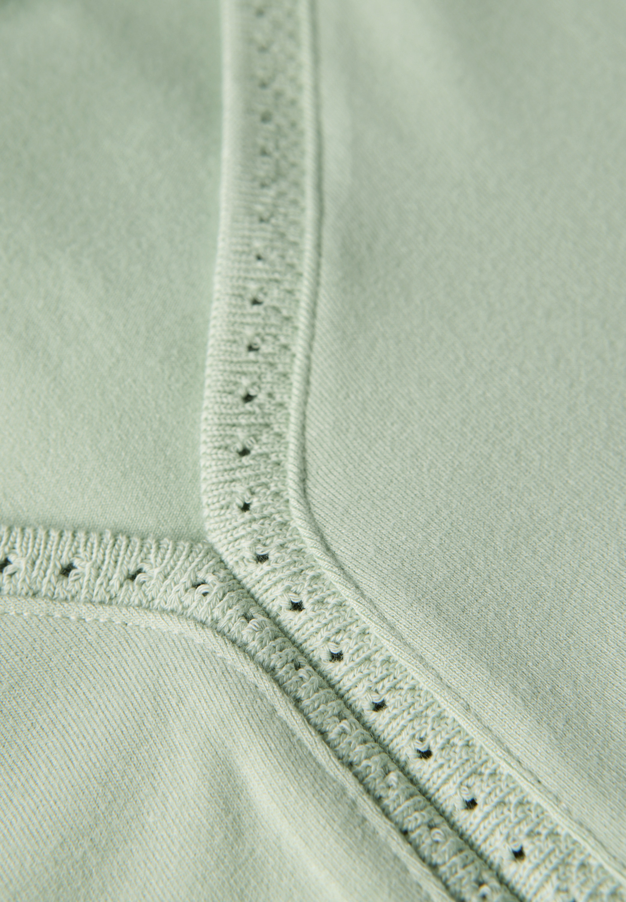 STREET ONE Shirttop, mit Häkel Details