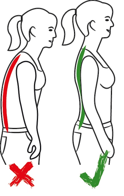 Hydas Bauch- und Rückenstützgürtel »Geradehalter mit Stützgürtel«, extra weit geschnittene Form für Damen und Herren mit kräftiger Figur
