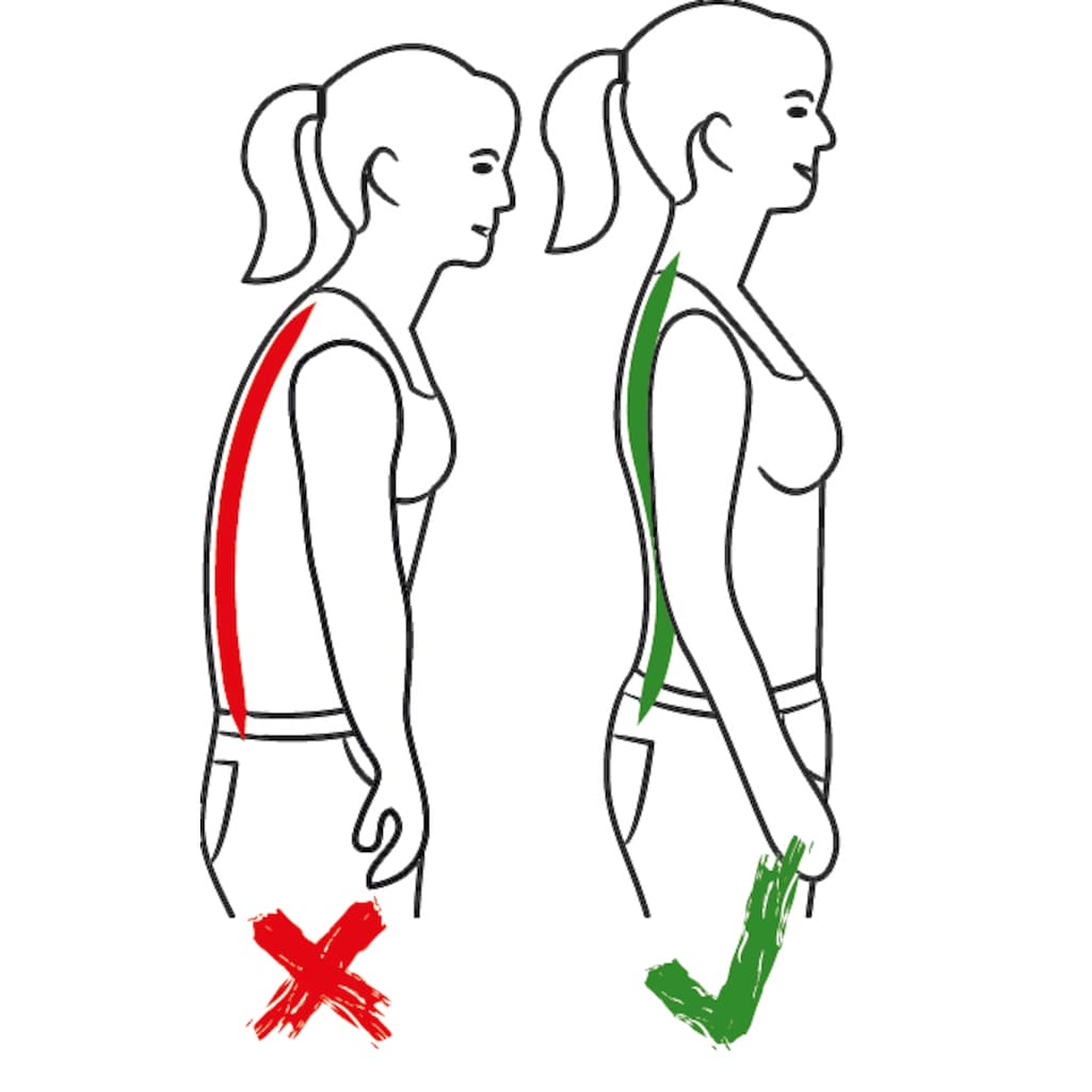 Hydas Bauch- und Rückenstützgürtel »Geradehalter mit Stützgürtel«