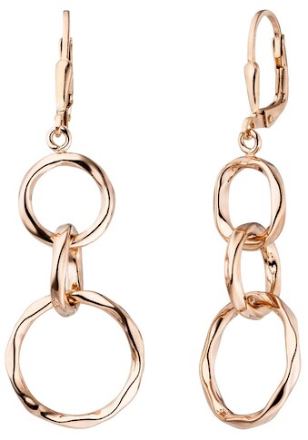 JOBO Paar Ohrhänger, 925 Silber roségold vergoldet kaufen