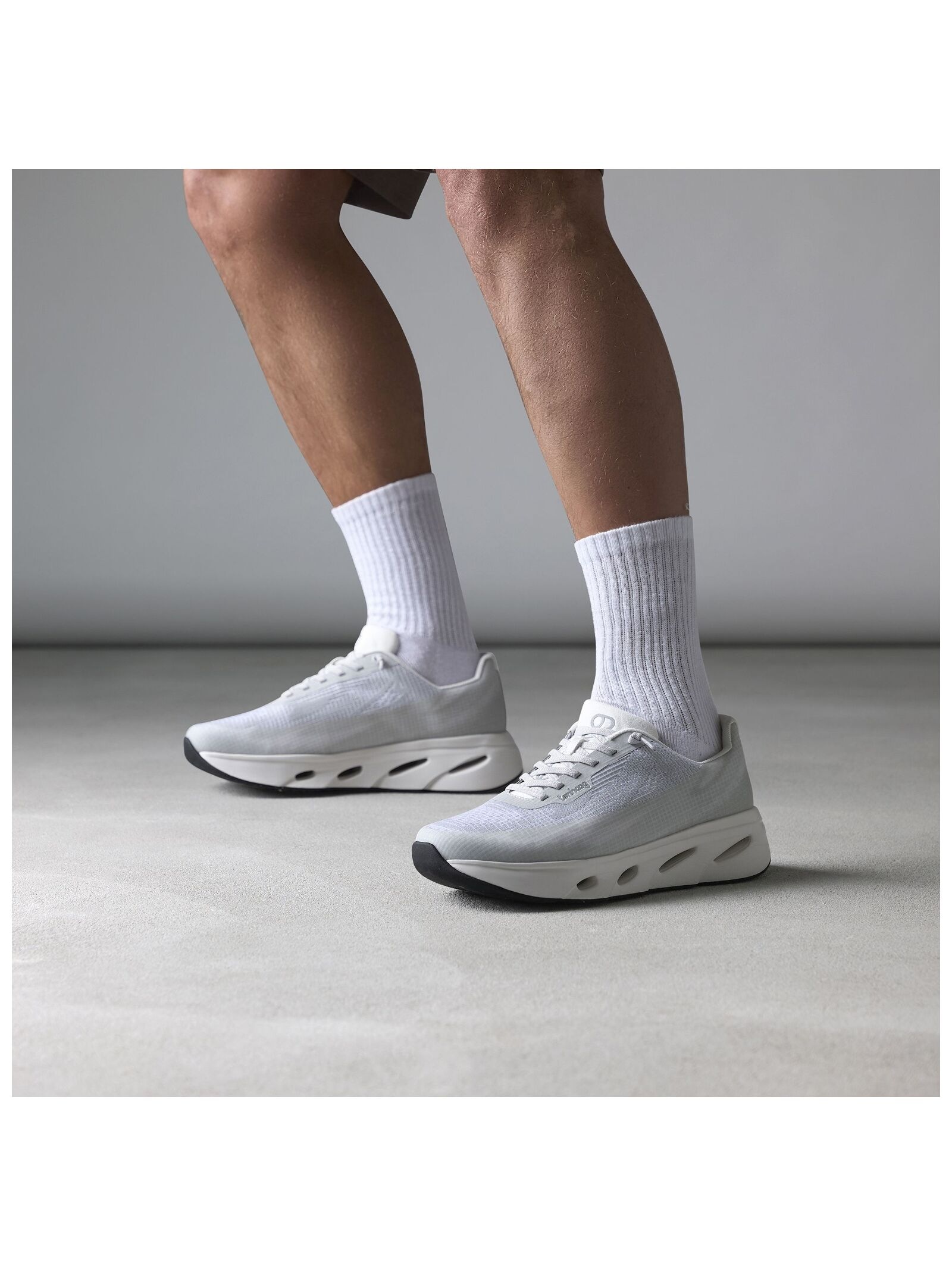 TENHAAG Tenhaag Sneaker Mesh Gris 45 2