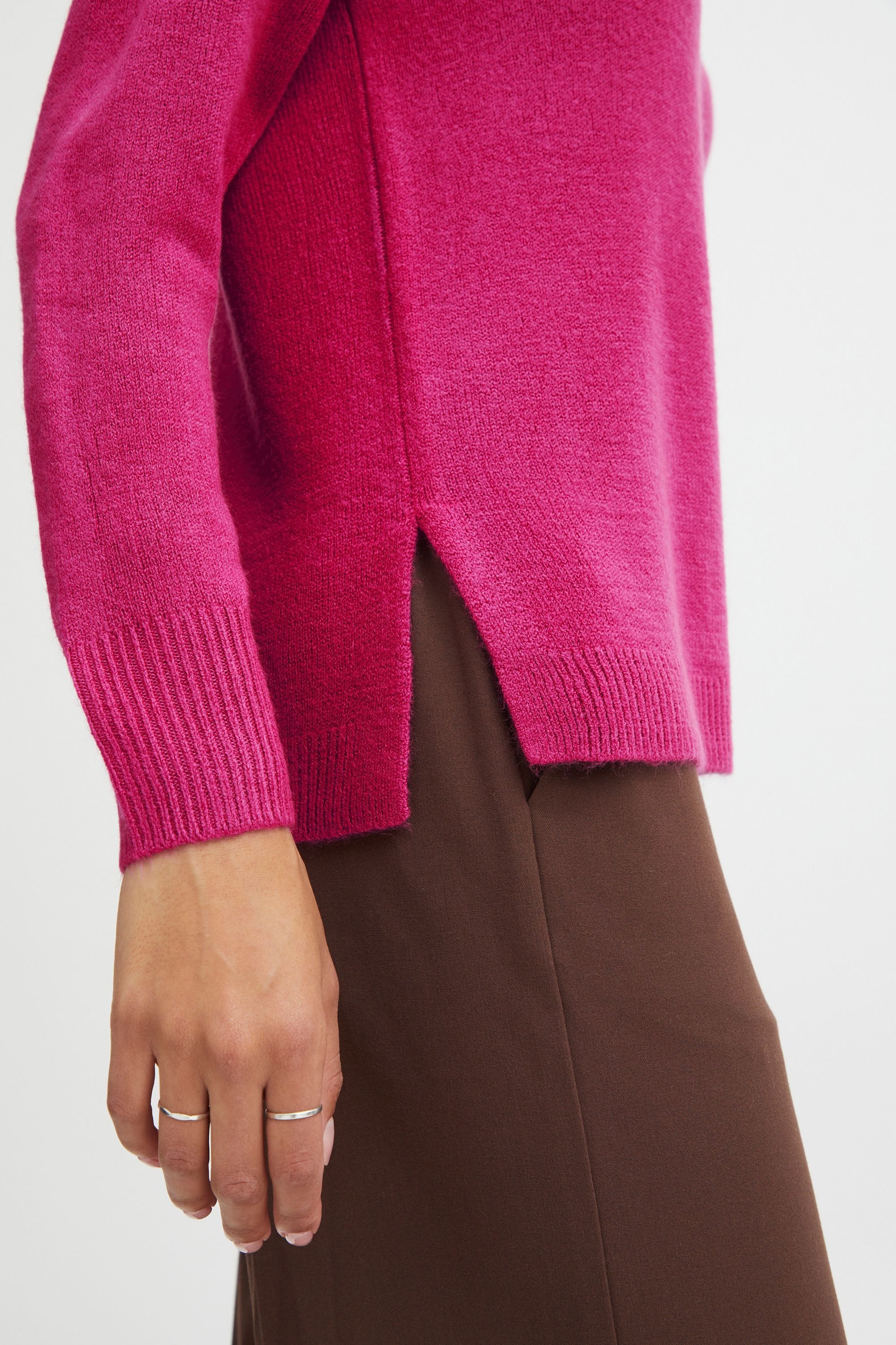 b.young Strickfleece-Pullover »Strickpullover BYMalea«