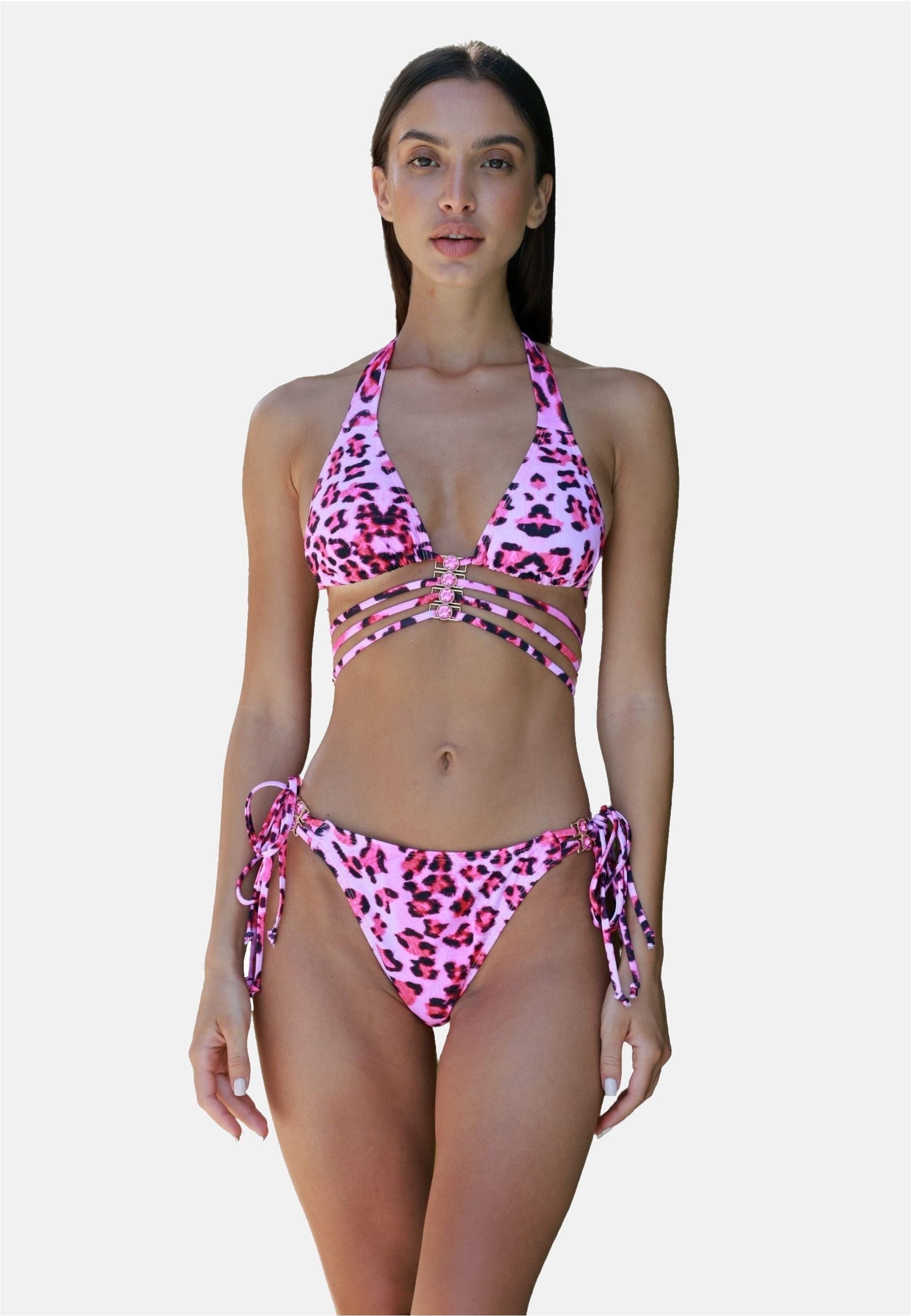 Moda Minx Triangel-Bikini-Top »Wild Waikiki«, in toller Leo-Optik