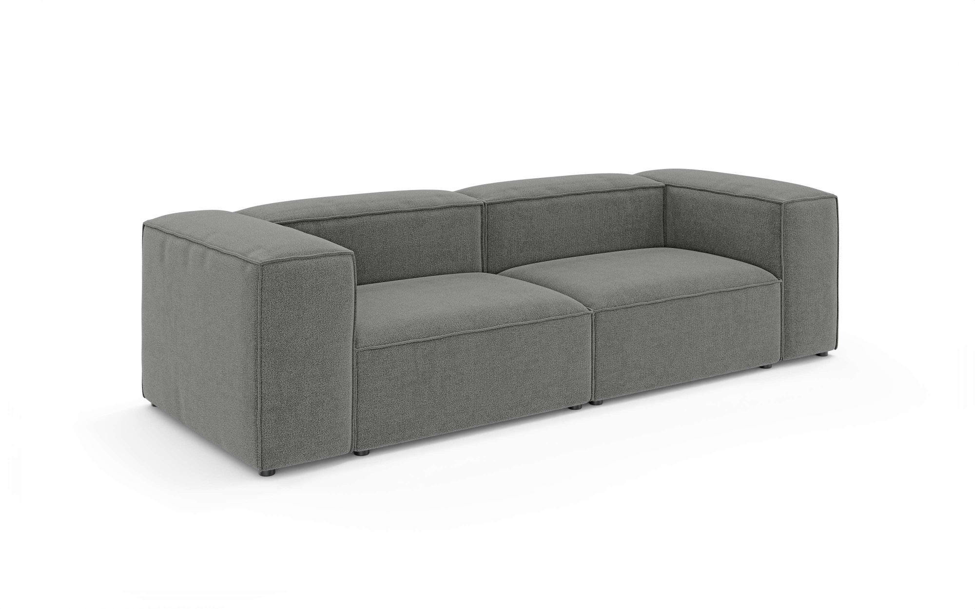 INOSIGN Big-Sofa »HAILY Modularsofa, Maße B/T/H: 260/100/72 cm«, als Modul oder separat verwendbar, für individuelle Zusammenstellung
