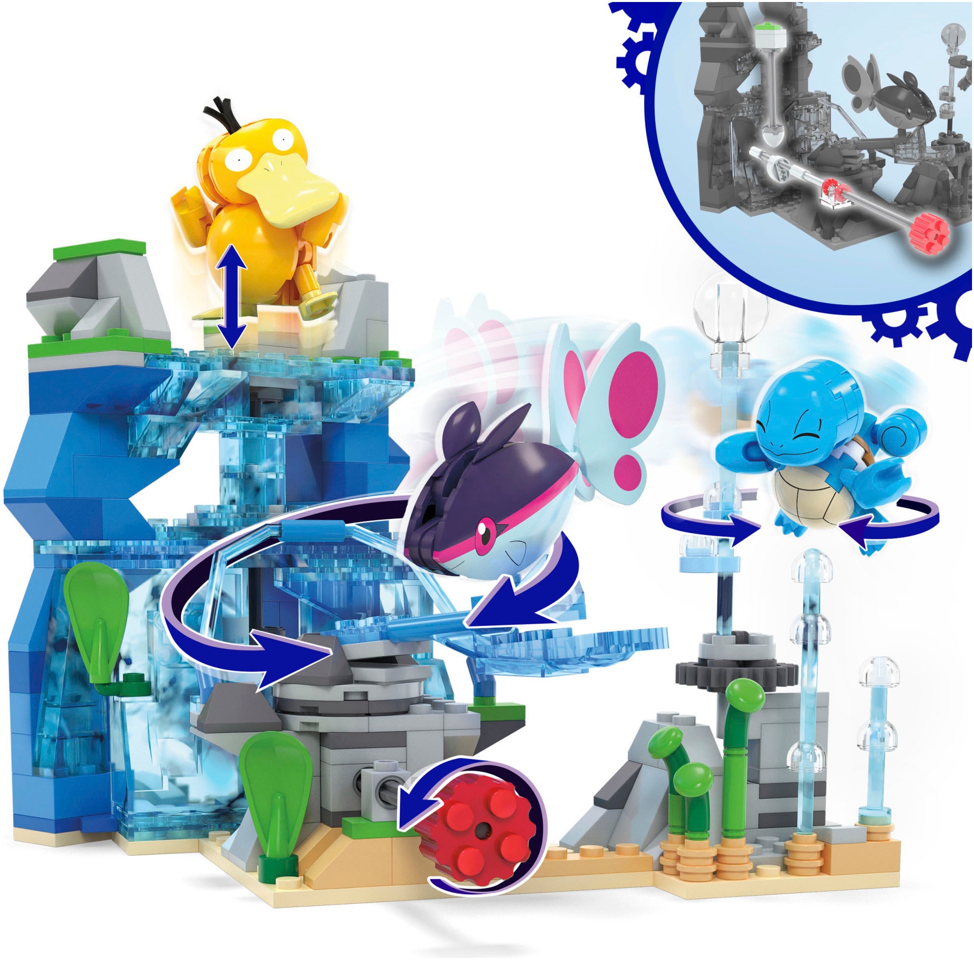 MEGA Konstruktions-Spielset »MEGA Pokémon Wasserabenteuer«