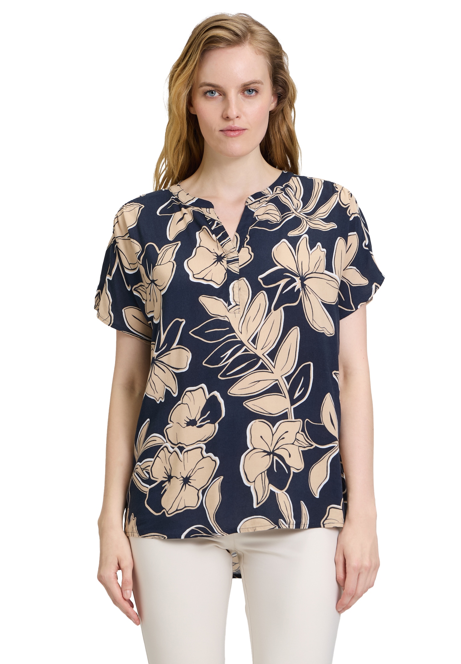 Betty Barclay Schlupfbluse "Betty Barclay Damen Schlupfbluse mit Muster" günstig online kaufen