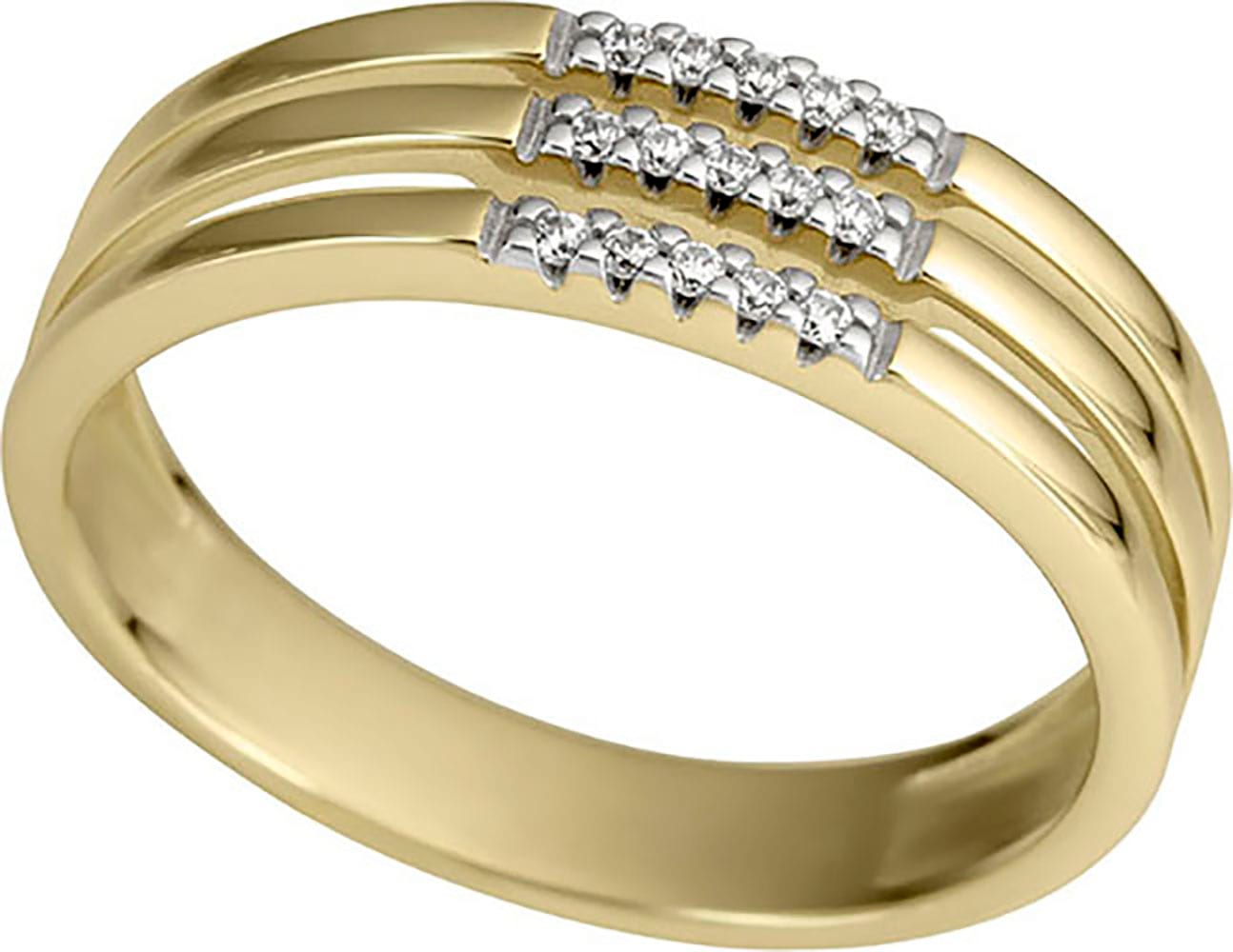 Firetti Diamantring »Schmuck Geschenk Gold 333...
