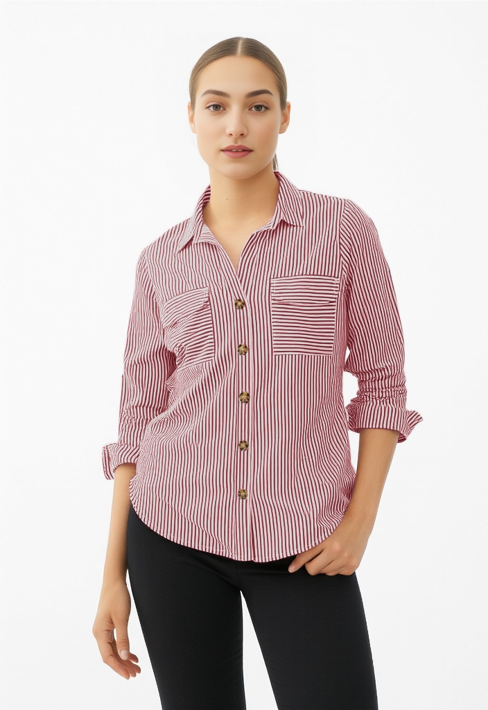 Vero Moda Hemdbluse "VMBUMPY L/S SHIRT NEW WVN GA NOOS" günstig online kaufen