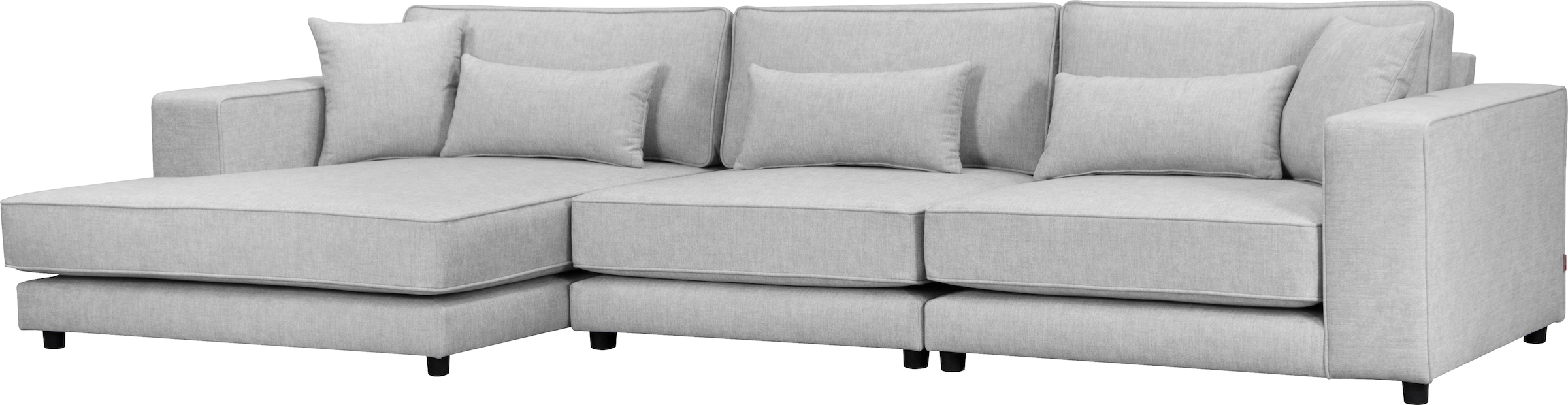 OTTO products Ecksofa "Grenette L-Form", Modulsofa, im Baumwoll-/Leinenmix günstig online kaufen