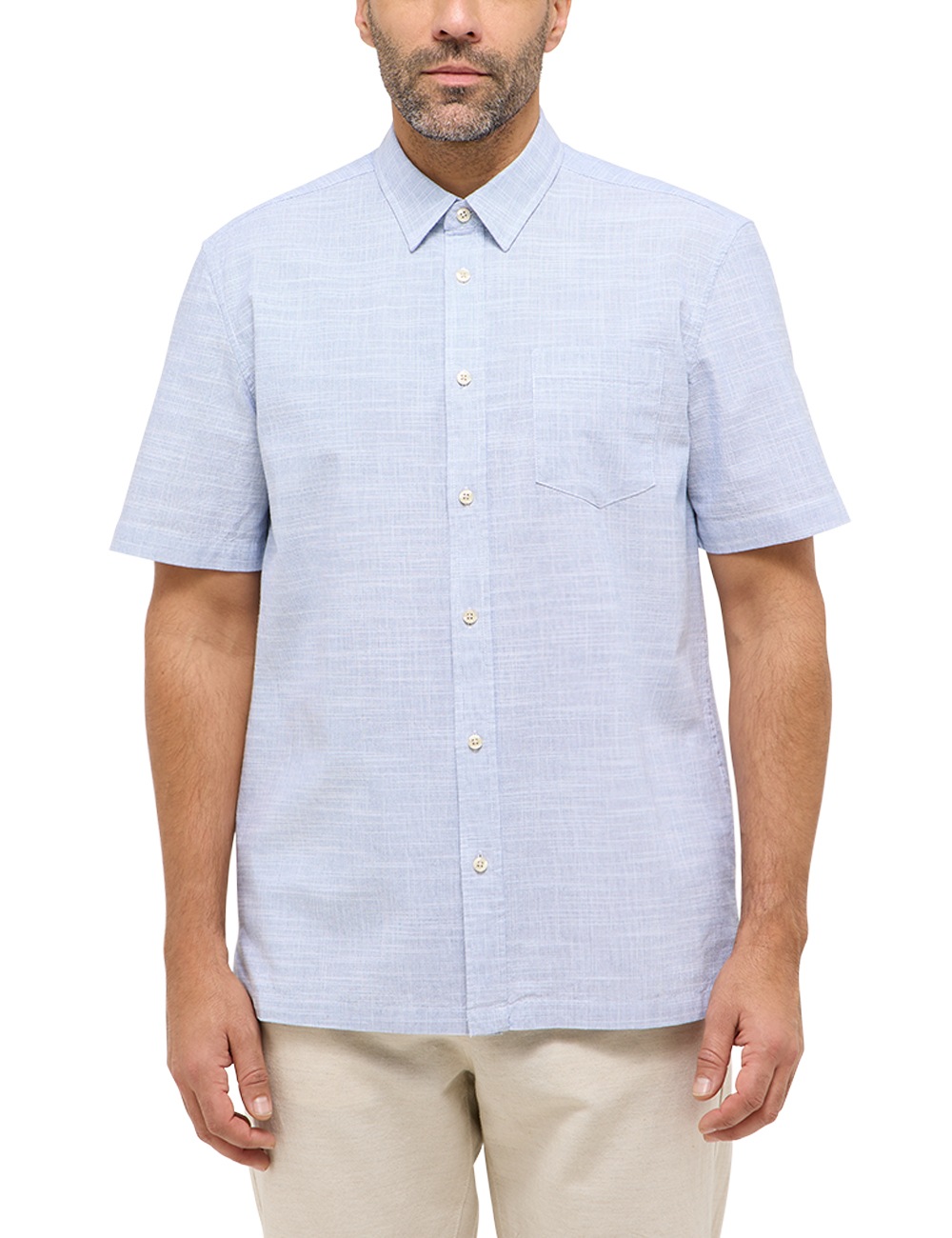 MUSTANG Kurzarmhemd "Herren Style Darien" günstig online kaufen