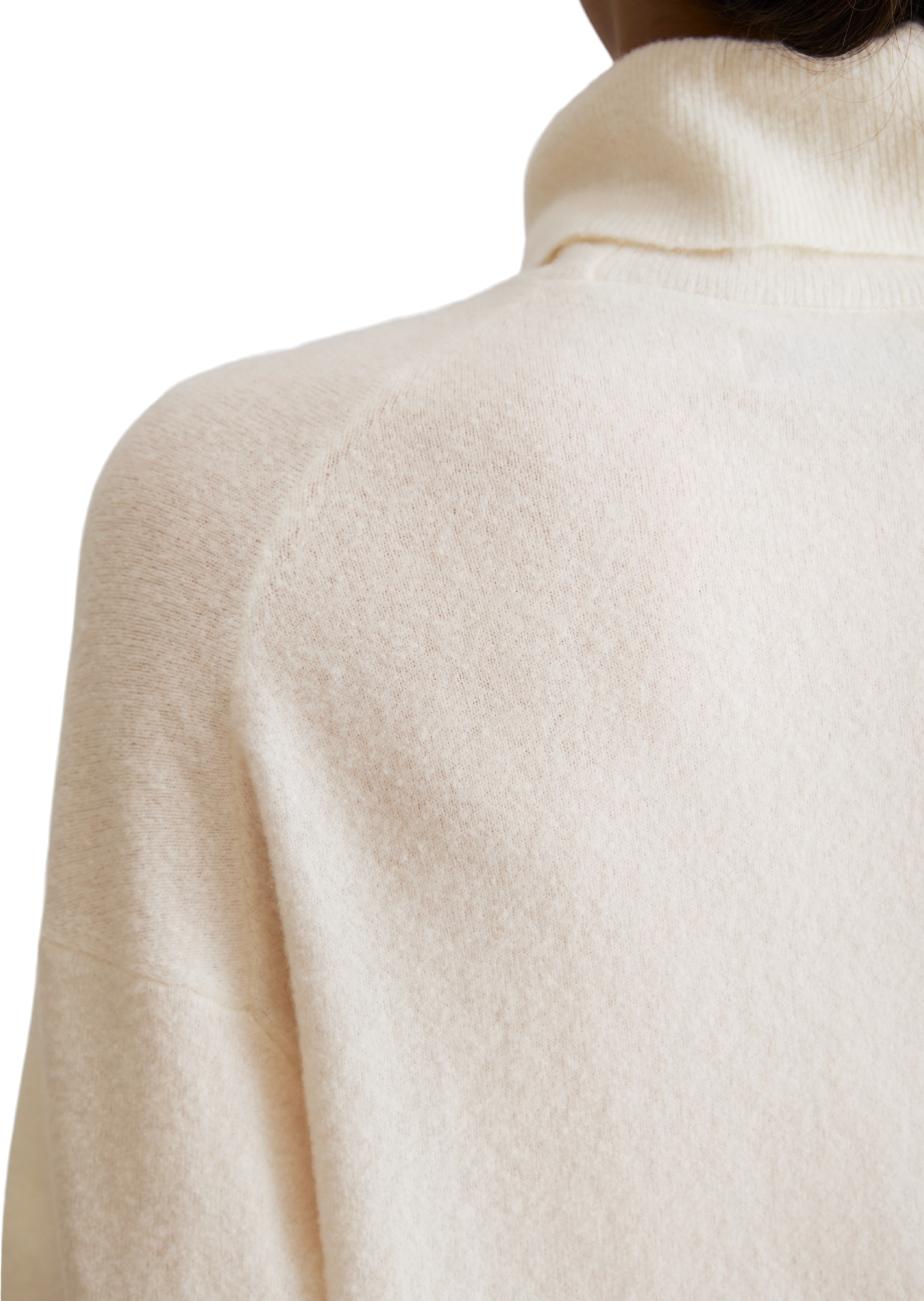 Marc O'Polo DENIM Rollkragenpullover »relaxed aus softem Schurwolle-Mix«