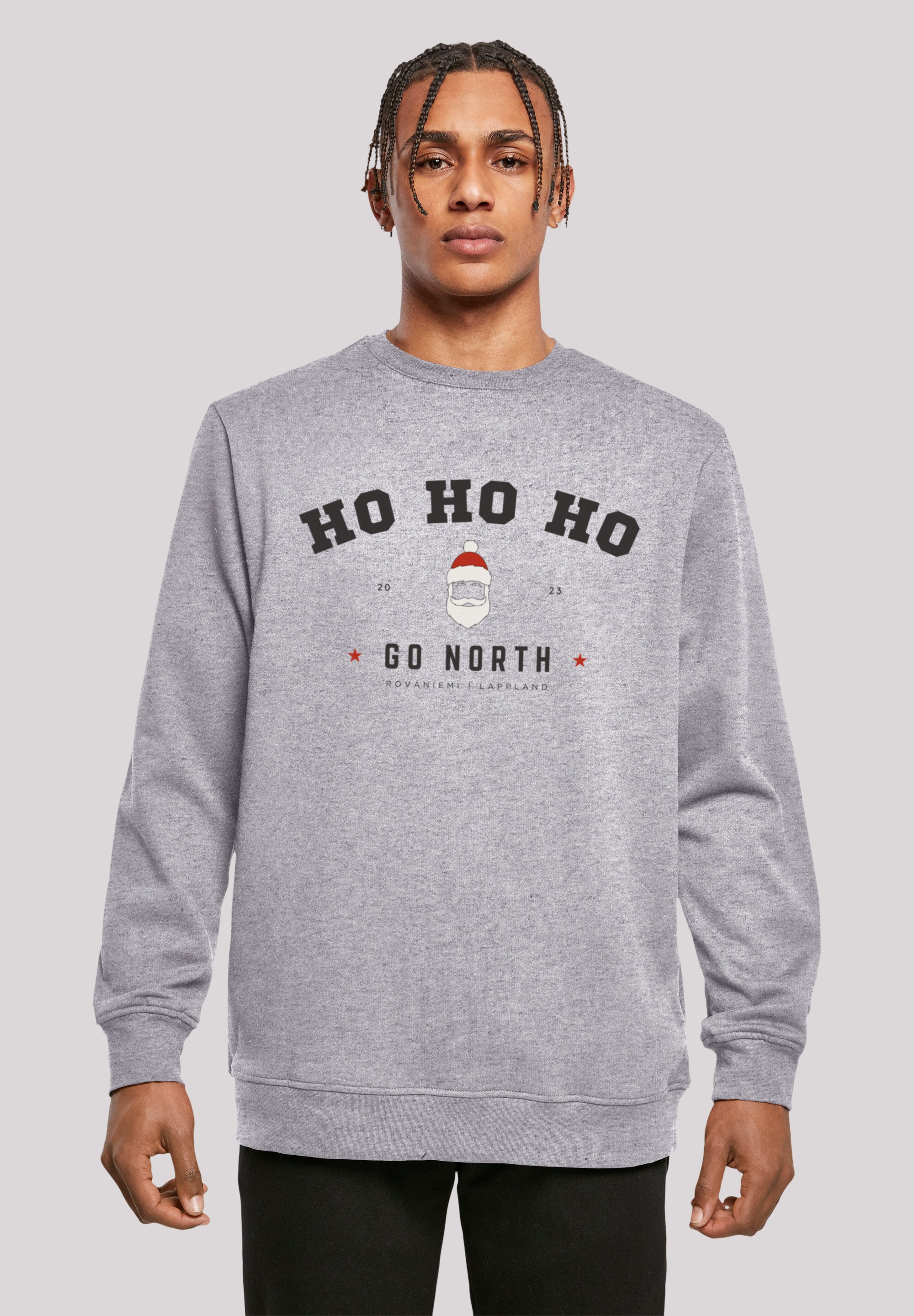 F4NT4STIC Sweatshirt "Ho Ho Ho Santa Claus Weihnachten", Weihnachten, Geschenk, Logo